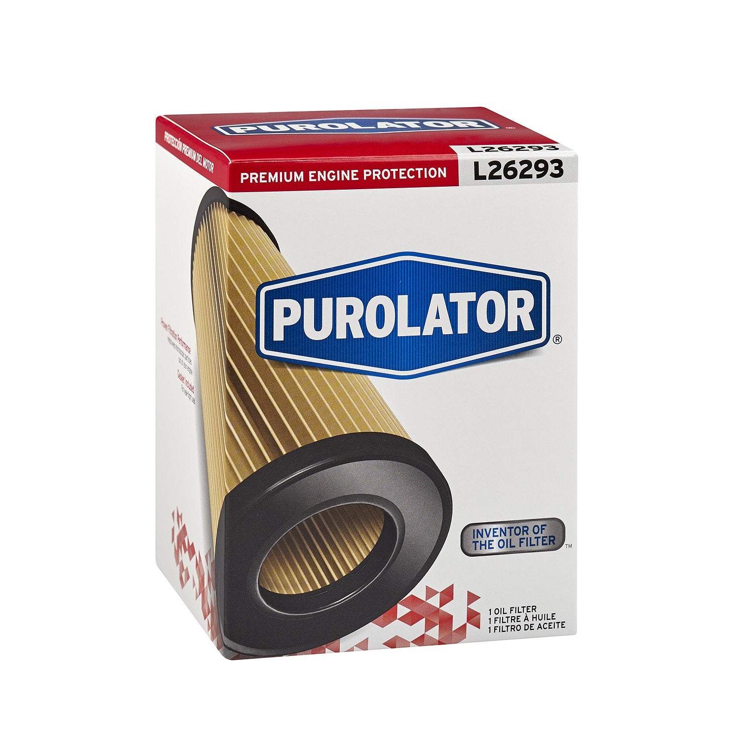 Purolator L26293 Premium Engine Protection Cartridge Oil Filter