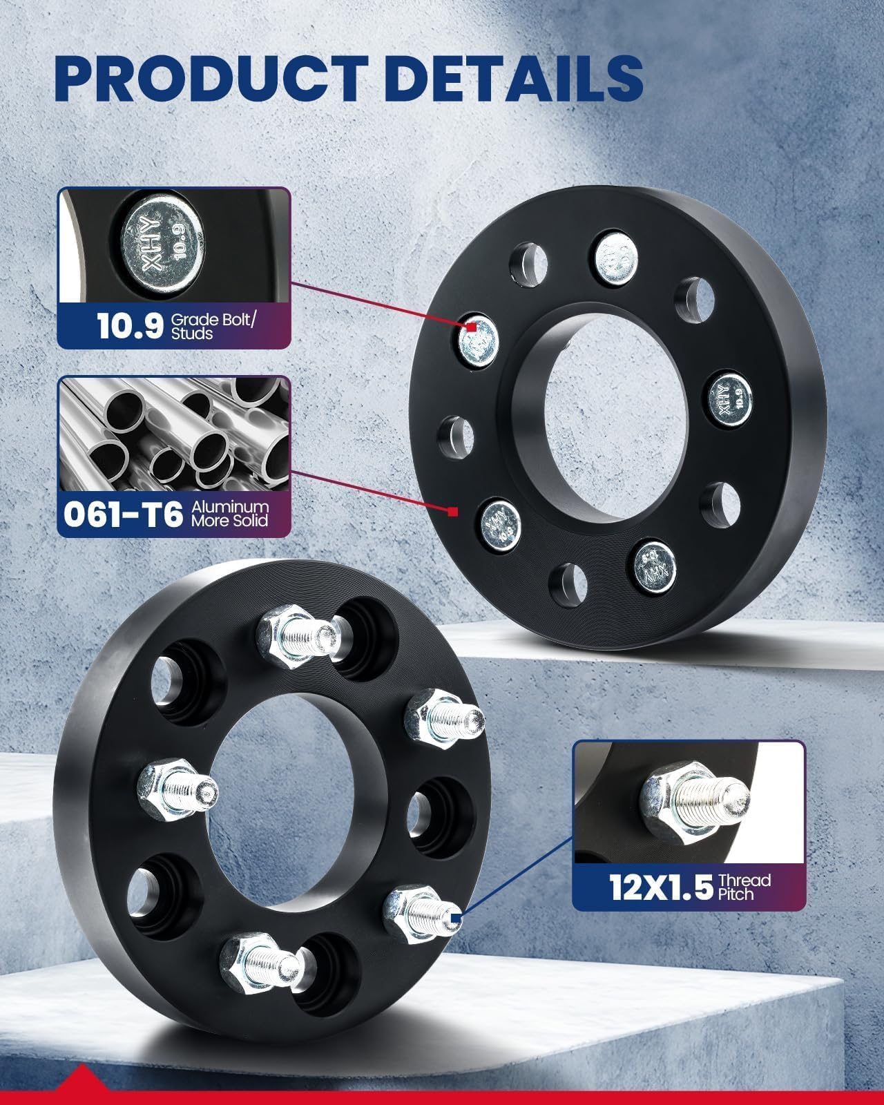 Kax 5X4.5 Wheel Spacers,15Mm 5 Lug Hub Centric Wheel Spacers Fit For Accord, Cr-V, Civic, H-R-V, Pilot, Escape, Odyssey, Tl, Ele