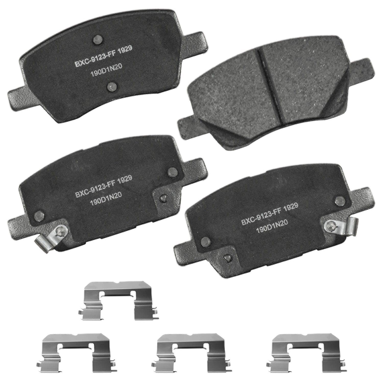 Bendix Premium Sbc1929 Ceramic Front Brake Pads For Chevrolet Sonic 2020-2018