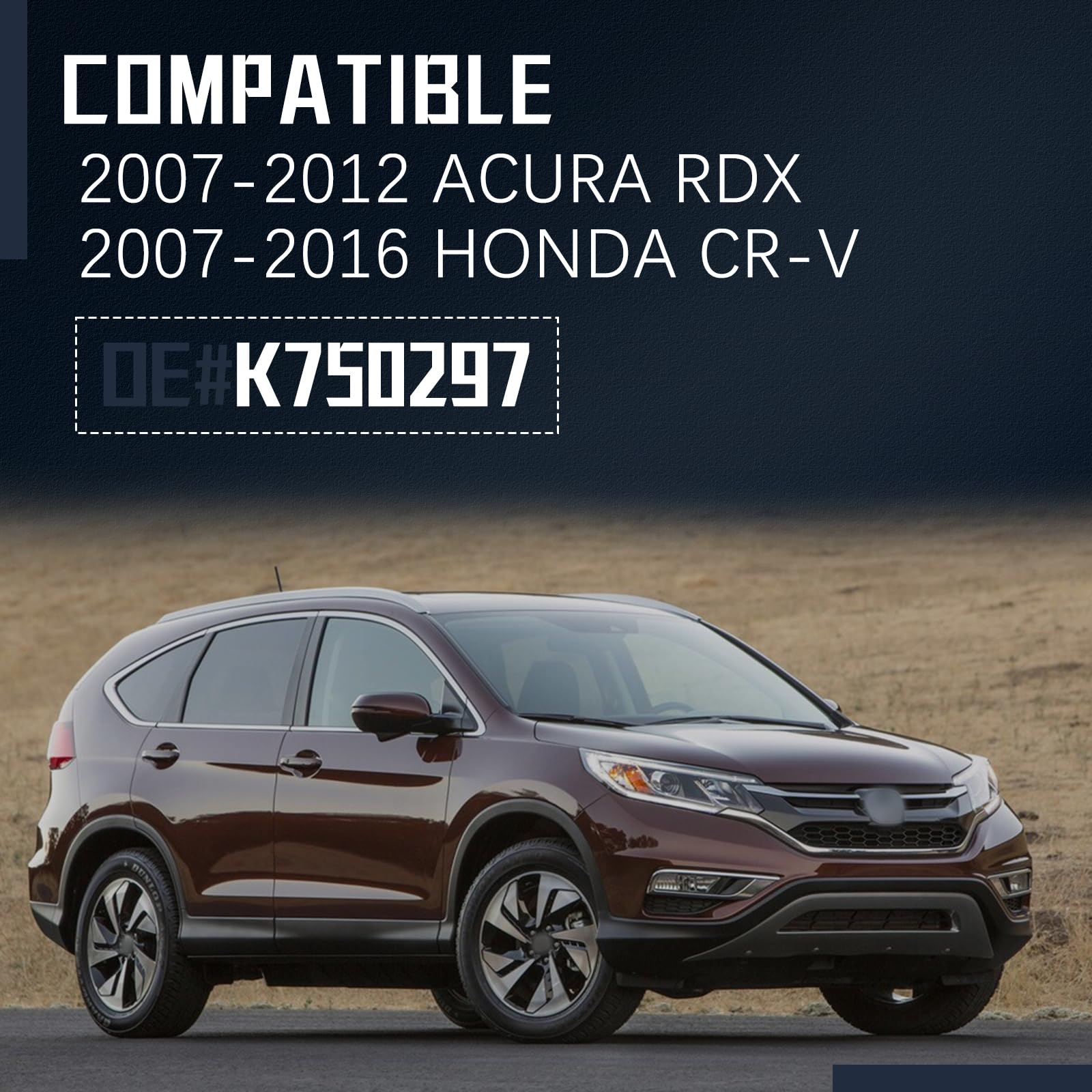 K750297 Stabilizer Sway Bar Links Front 2PCS Compatible With 2007-2012 Acura RDX 2007-2016 Honda CR-V