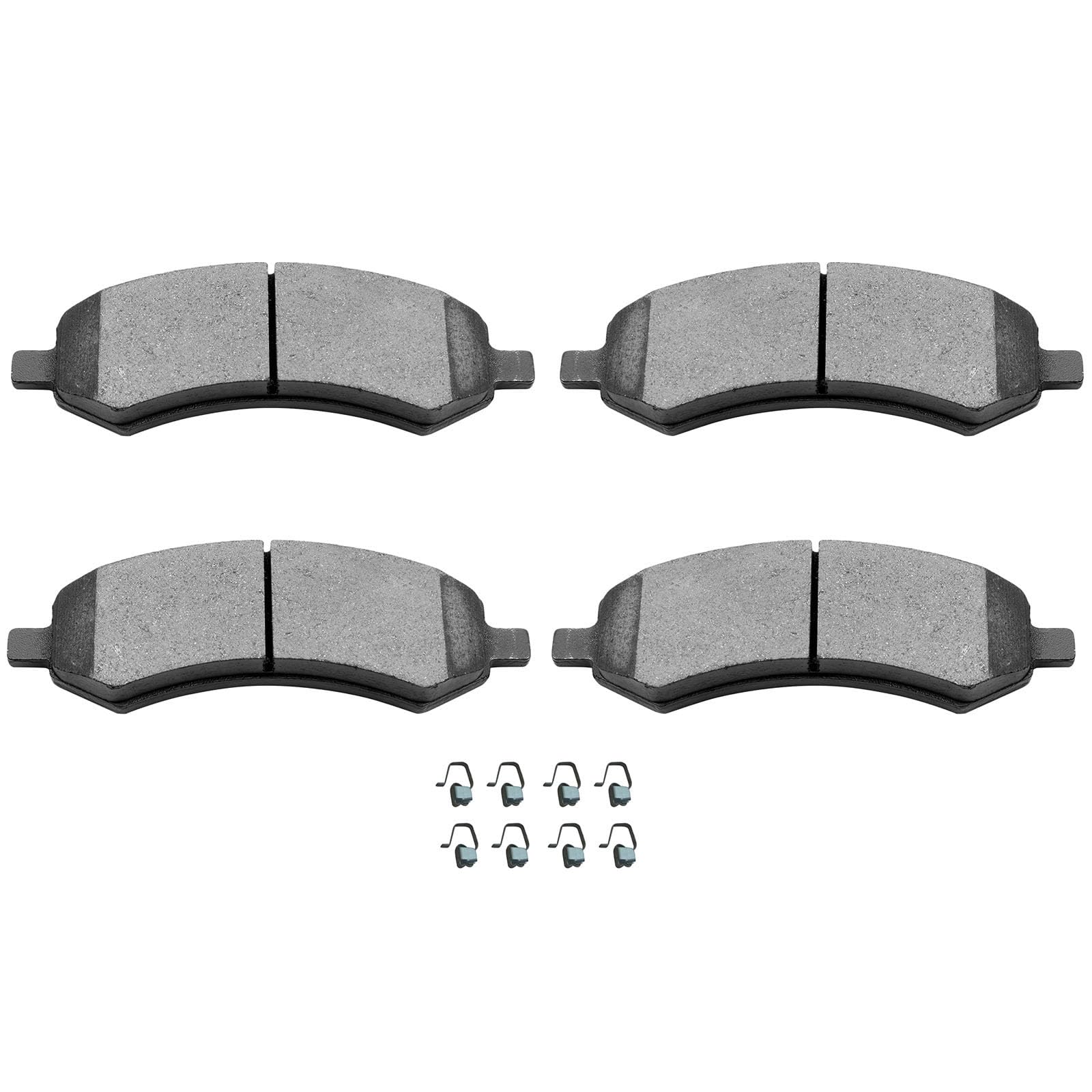 Scitoo D1084 Front Ceramic Brake Pads Sets Fit For Chrysler Aspen,For Dodge Dakota/For Durango/Ram 1500,For Jeep Wrangler,For Mi