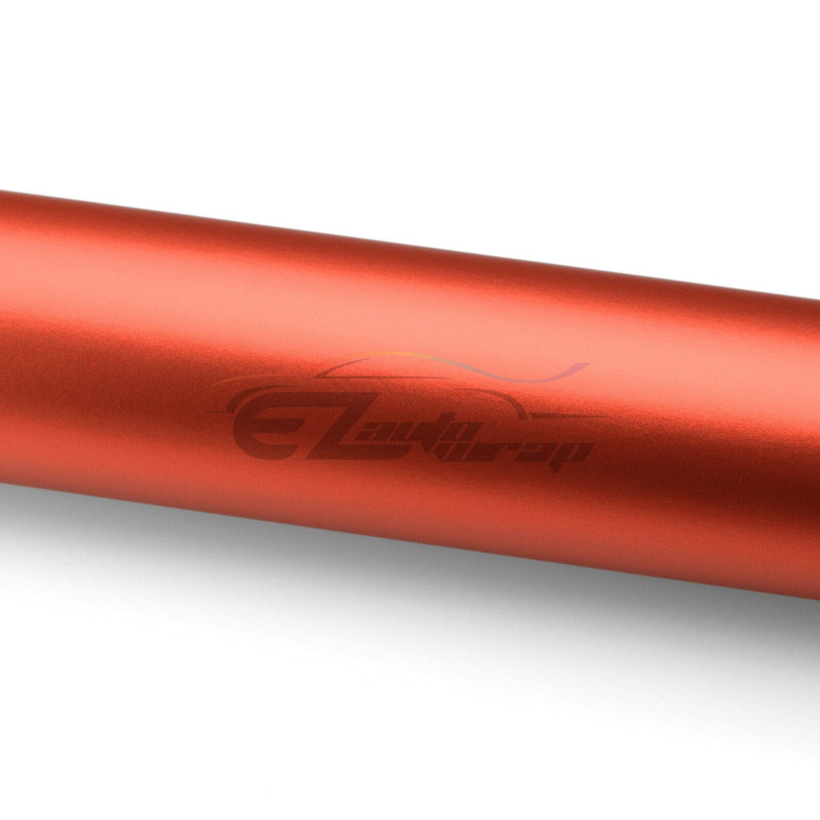 Free Tool Kit Satin Chrome Orange Car Vinyl Wrap Sticker Decal Sheet With Air Release Bubble Free Self Adhesive Peel And Stick - 12'X60' (1Ft X 5Ft)