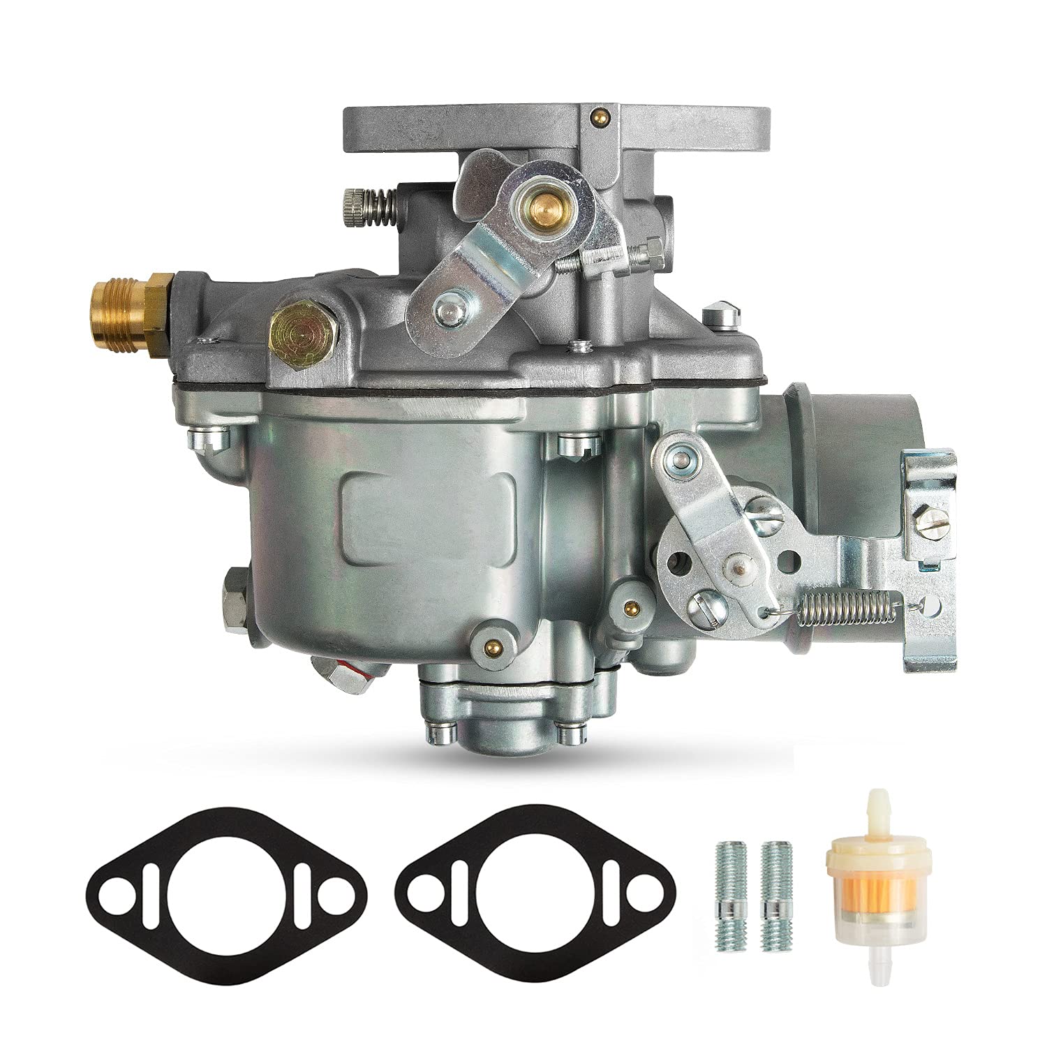 RANSOTO New Carburetor Carb 1103-0004 Compatible with 1965-1974 Ford/New Holland Tractor 3000 Series 3 Cyl Replace R4100 R8553 C
