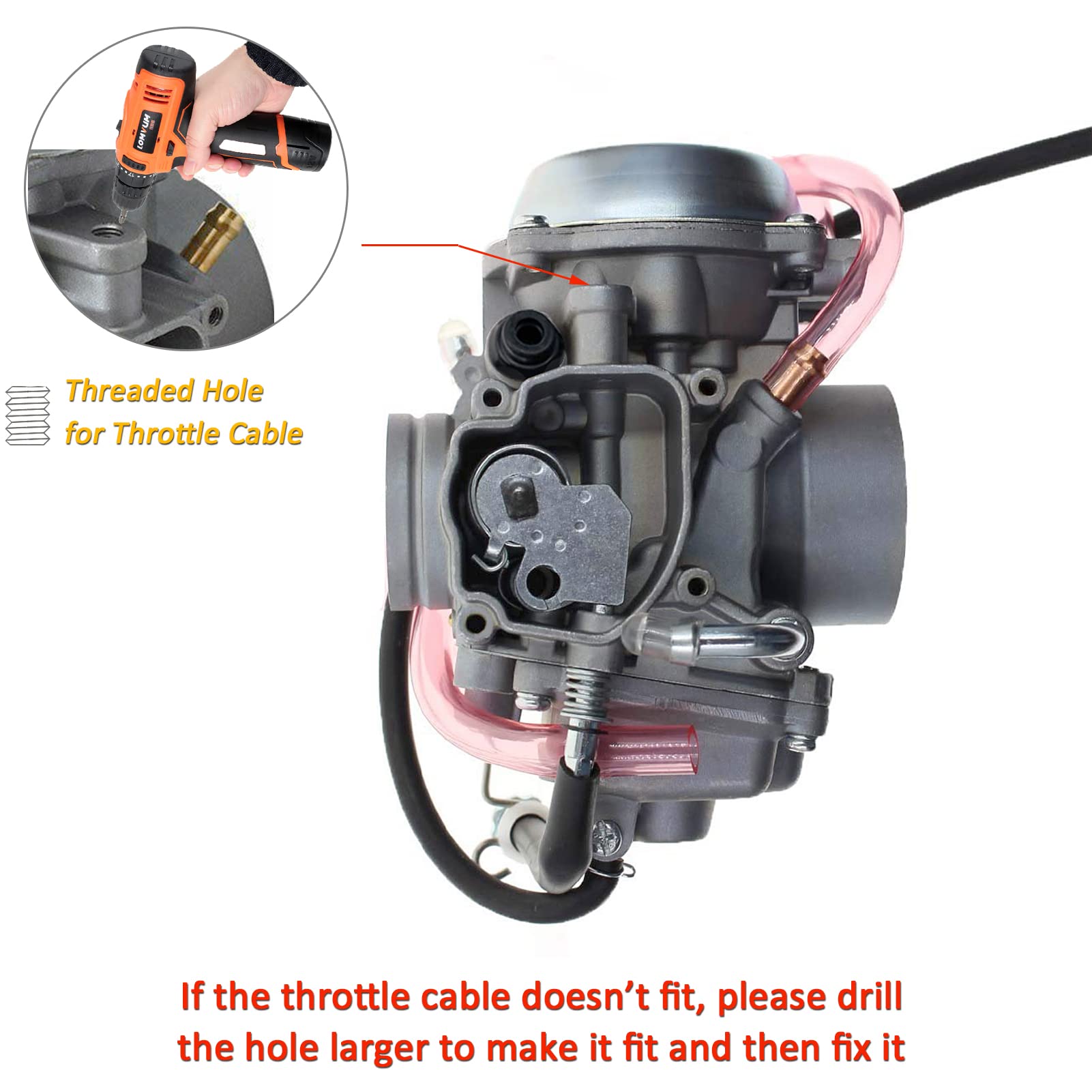 Motorcarb Carburetor For Arctic Cat 250 300 400 500 1998 1999 2000 2001 2X2 2X4 4X4 Atv Carb 0470-352, 0470-362