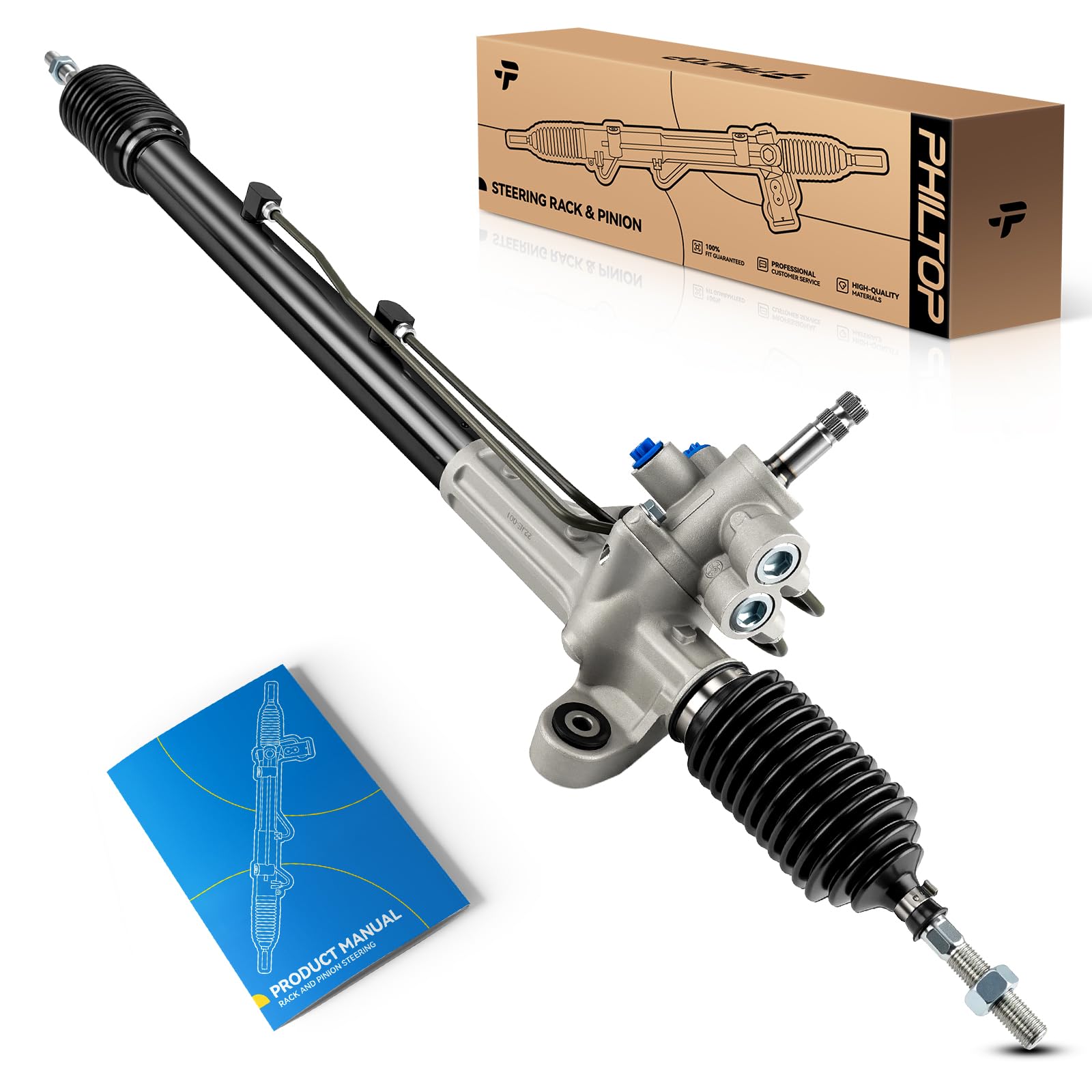 PHILTOP 26-2720 Rack and Pinion Steering Assembly For TSX 2004 2005 2006 2007 2008, 53010SDAA01 Power Steering Rack and Pinion A