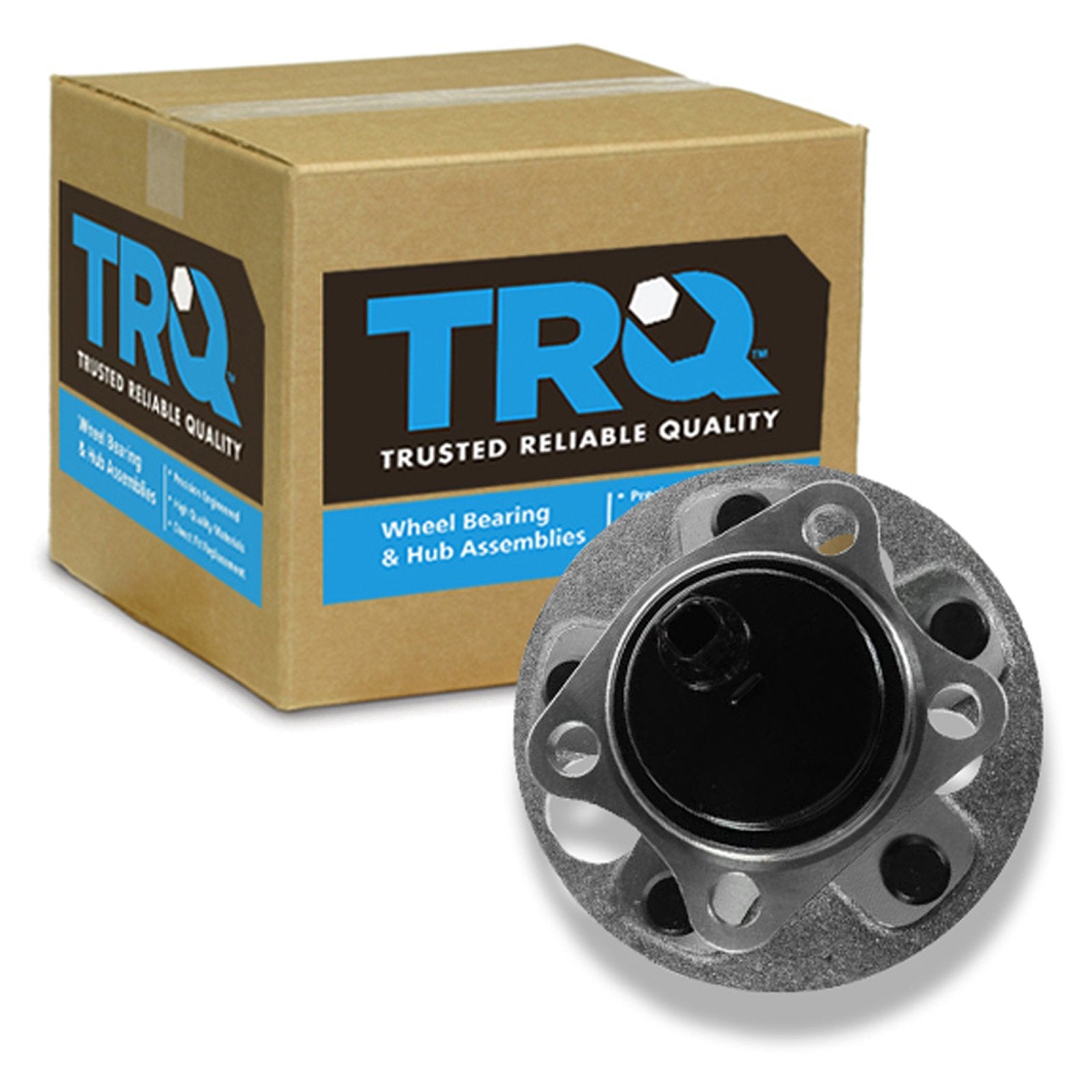Trq Rear Left Right Wheel Hub Bearing Assembly Driver Passenger Side Compatible With 2008-2015 Scion Xb
