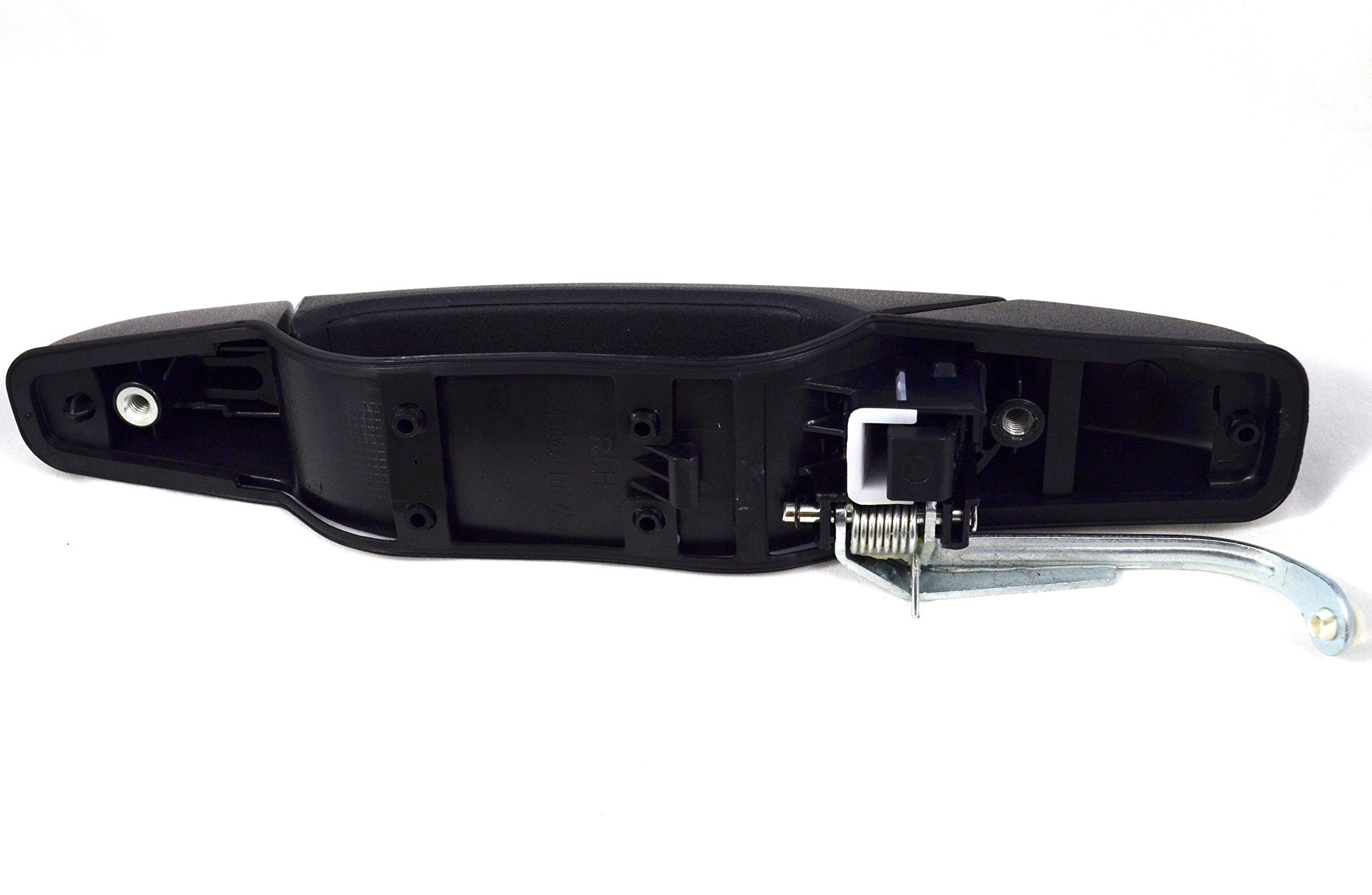 Pt Auto Warehouse Gm-3545A-Qpk - Outside Exterior Outer Door Handle, Textured Black - 1 Front Left, 1 Front Right, 1 Rear Left,