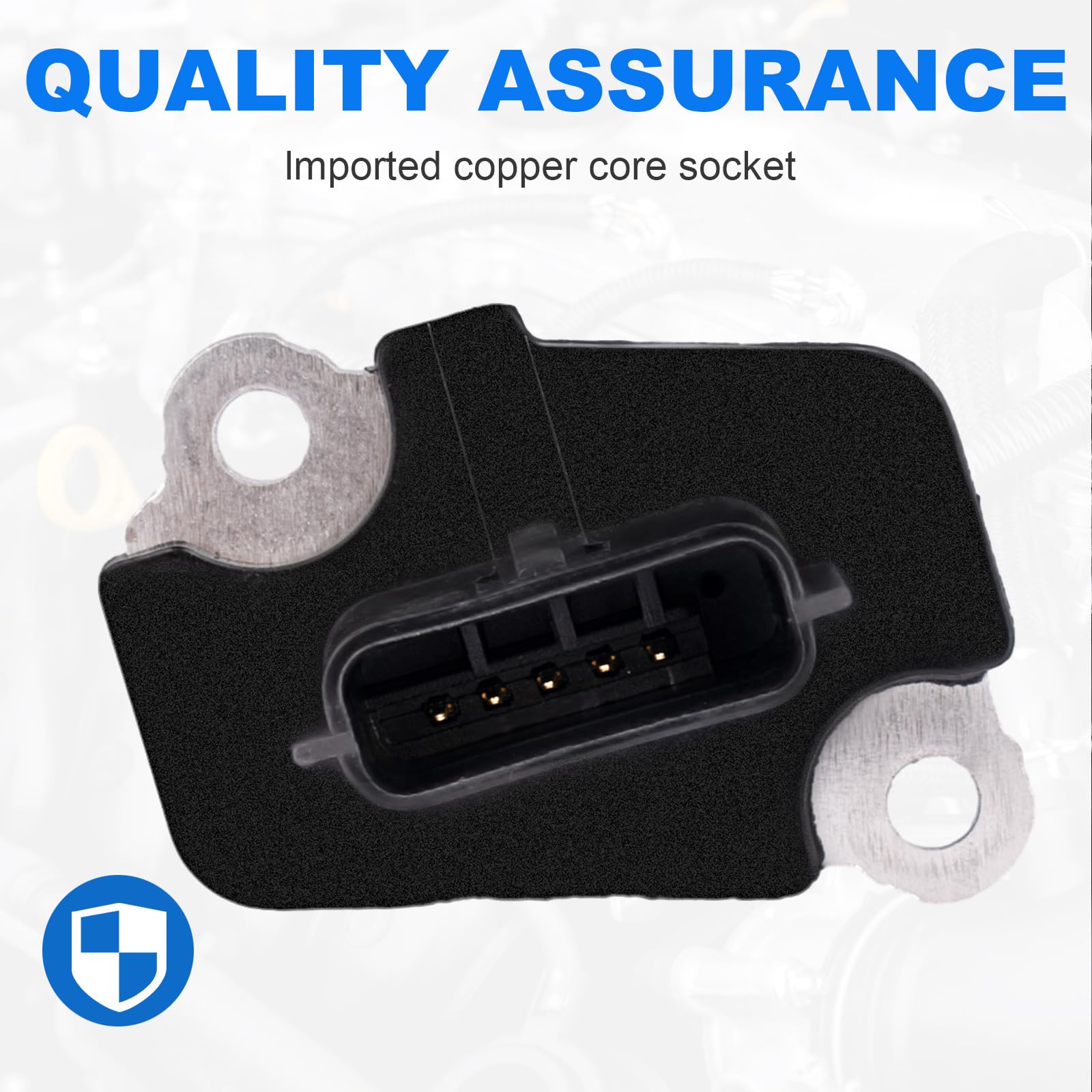 Yeoflagtrade Mass Air Flow Sensor 22680-7S000 MAF0031, MAF Sensor Compatible with Nissan Altima Armada Frontier GT-R Maxima Mura