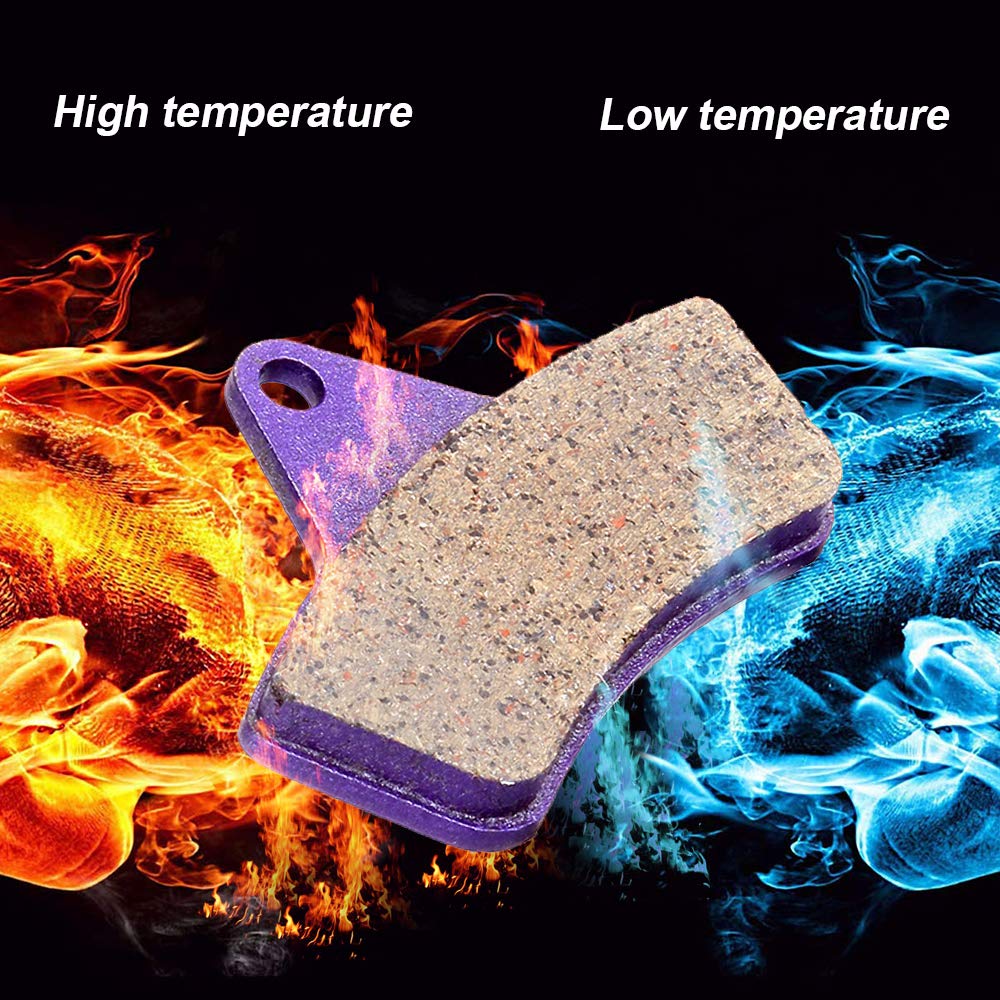 Front+Rear Carbon Brake Pads For Arctic-Cat 500 4X4 1998-2002 1999 2000