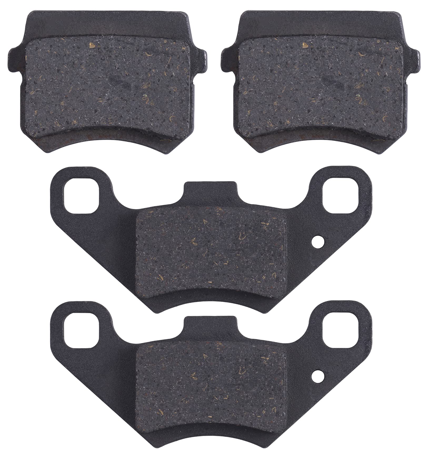 Mwmnun Disc Brake Pads Compatible With 50Cc 70Cc 90 Cc 110 Cc 125Cc Taotao Sunl Jcl Coolster Kandi Supermach Tank Kandi Kinroad Bv Powersports Dongfang Atvs Go Karts Quad 4 Wheeler 2 Pair