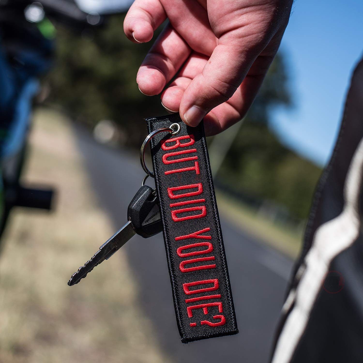 Motoloot Keychain For Motorcycles, Scooters, Cars And Gifts (But Did You Die?)