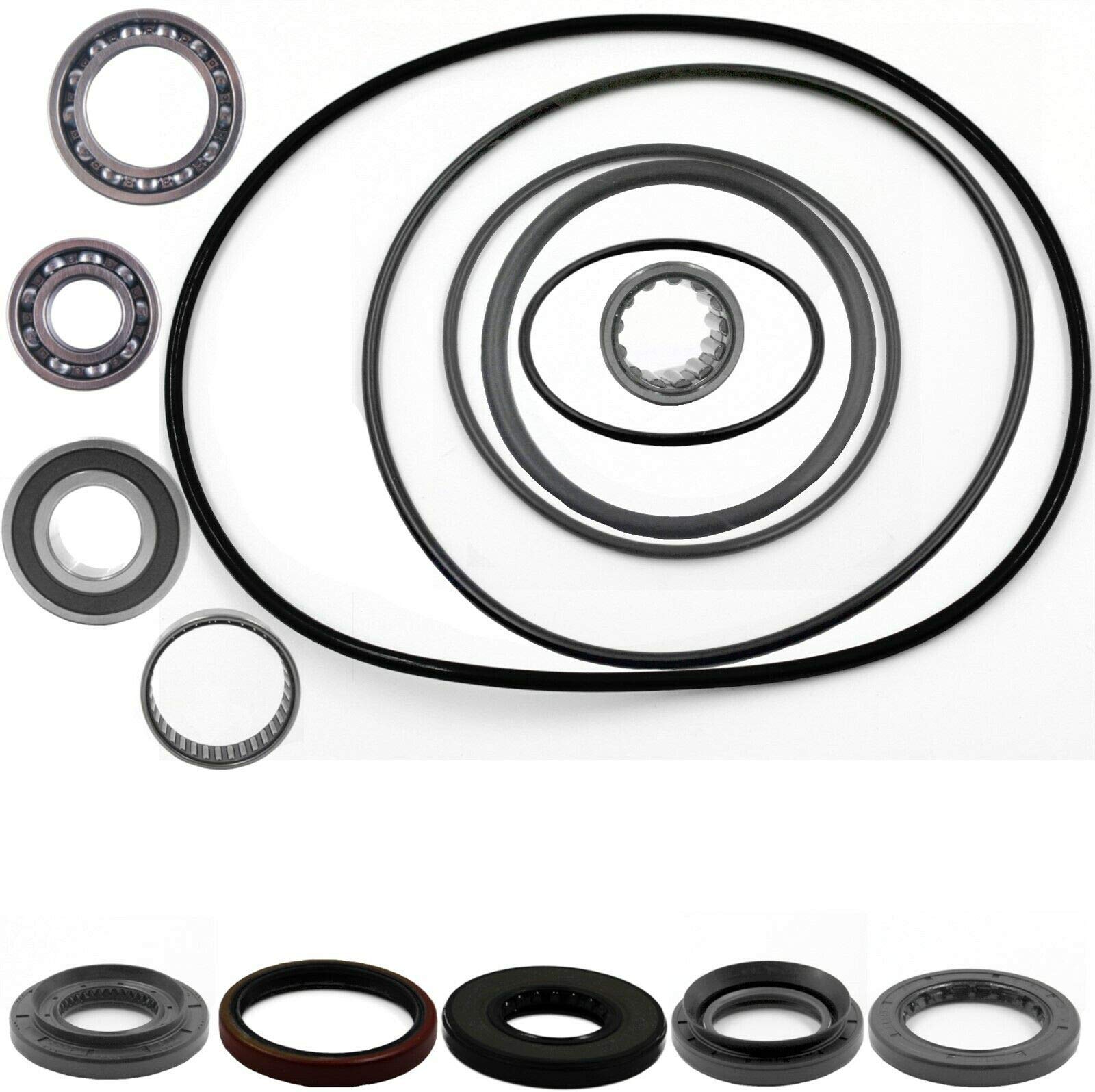East Lake Axle Rear differential bearing & seal kit for Suzuki 250 Ozark/Quadsport 2002 2003 2004 2005 2006 2007 2008 2009 2010 