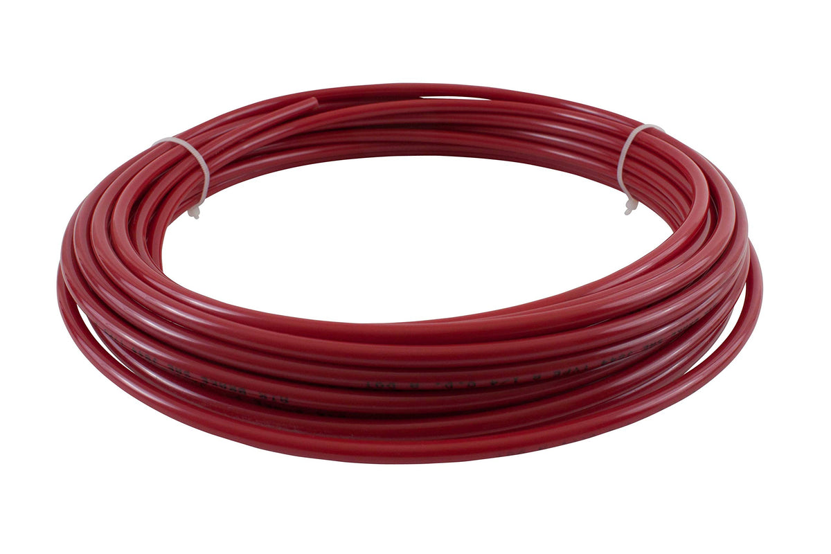 Mytee Products 5/8' Od X 50' Red Sae J844 Nylon Air Brake Tubing Dot Approved | Pneumatic Nylon Air Line Hose For Air Brake System