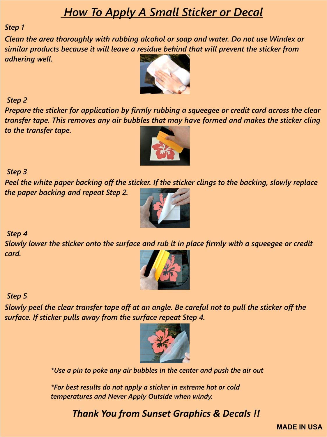 Sunset Graphics & Decals Just The Tip I Promise Decal Vinyl Car Sticker Constitution | Cars Trucks Vans Walls Laptop | White | 6