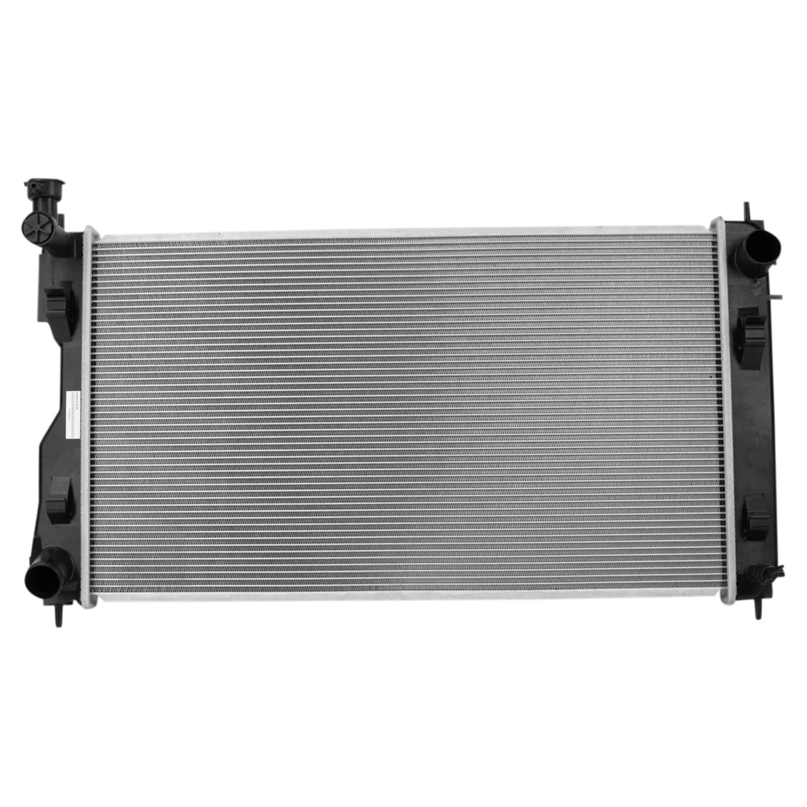 Trq Radiator Assembly Aluminum Core Compatible With 17-21 Subaru Impreza Cu13748