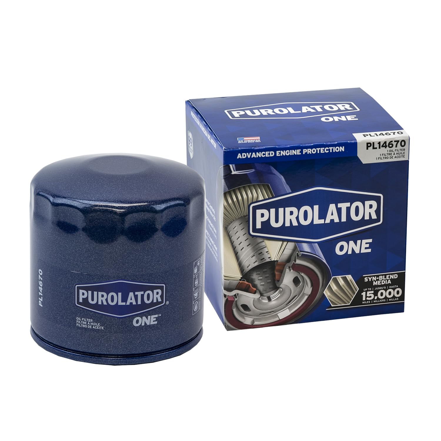 Purolator Pl14670 Purolatorone Advanced Engine Protection Spin On Oil Filter