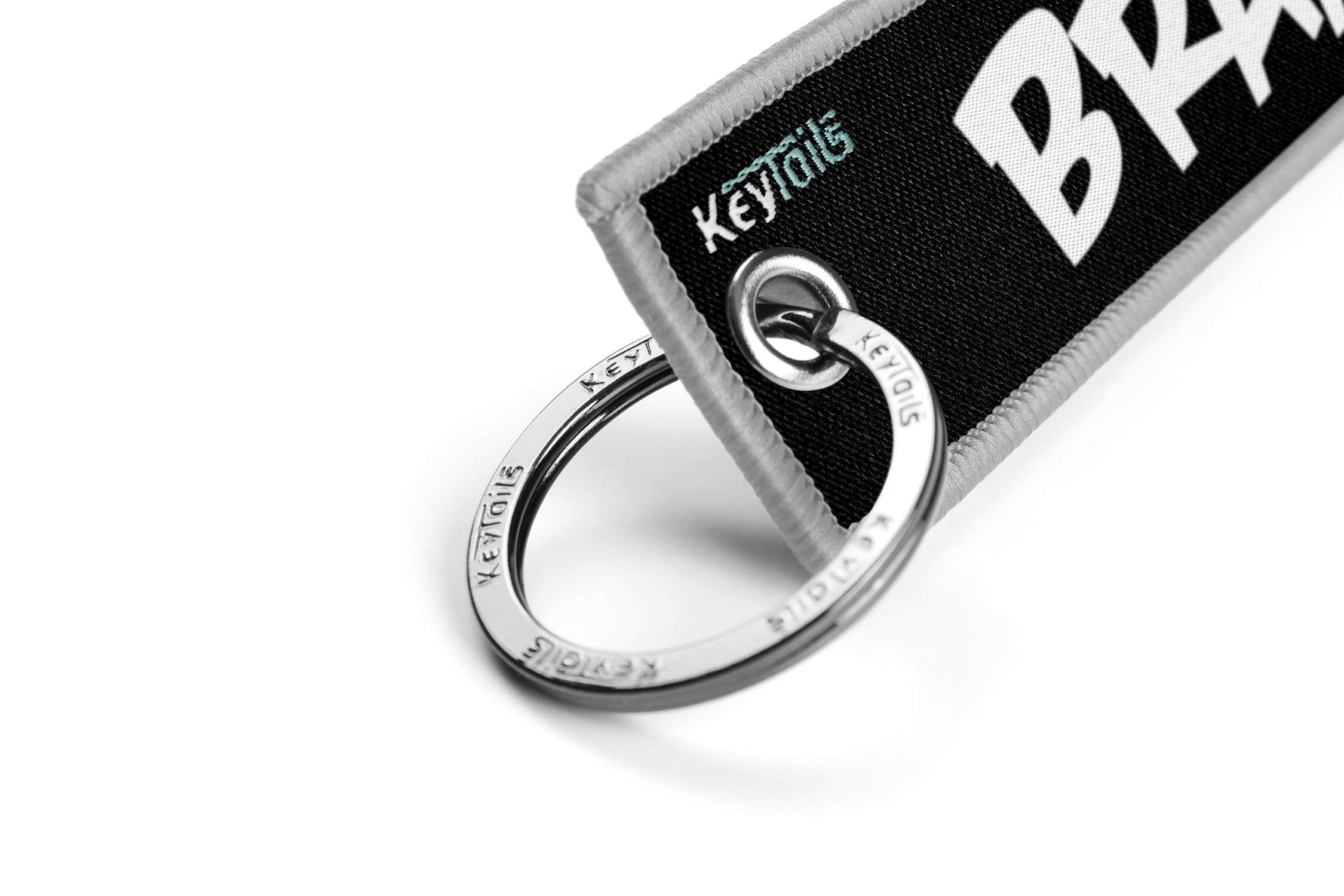 Keytails Keychains, Premium Quality Key Tag For Motorcycle, Car, Scooter, Atv, Utv [Braaap!]