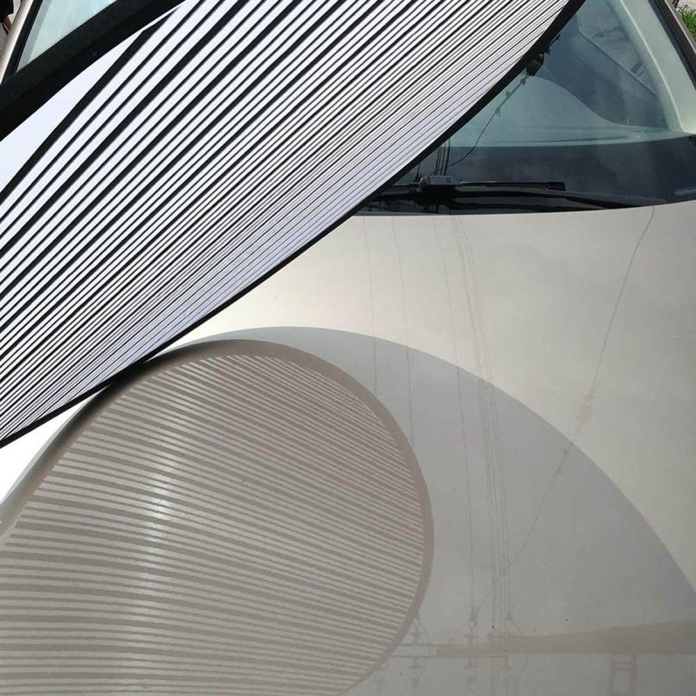 Tingao 80Cm Striped Reflector Car Line Board Foldable Reflector Board Light Reflector Dent Repair