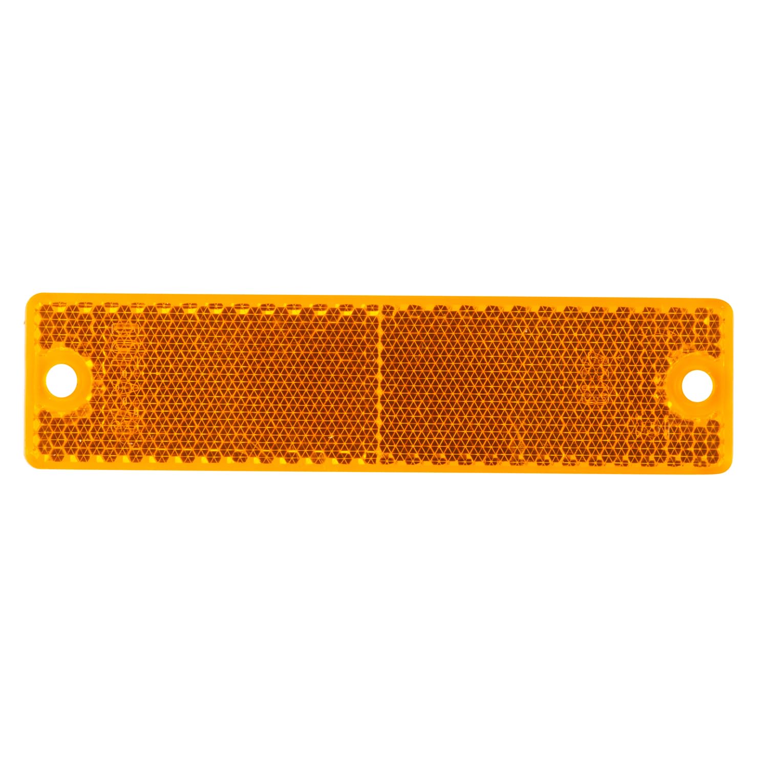 Grote 40133 Yellow Mini Stick-On / Screw-Mount Rectangular Reflectors