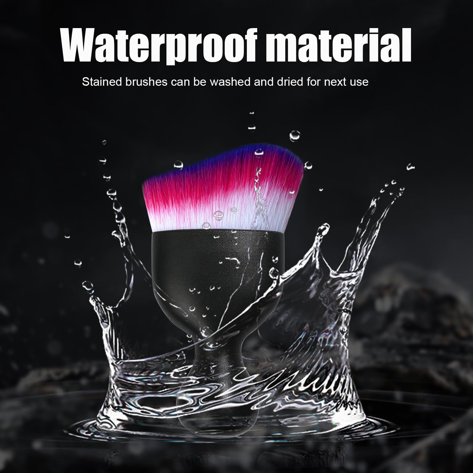 Ziciner 2 Pcs Car Detailing Brush, Curved Soft Bristles Auto Removal Dust Collector, Universal Vehicle Dashboard, Air Conditione