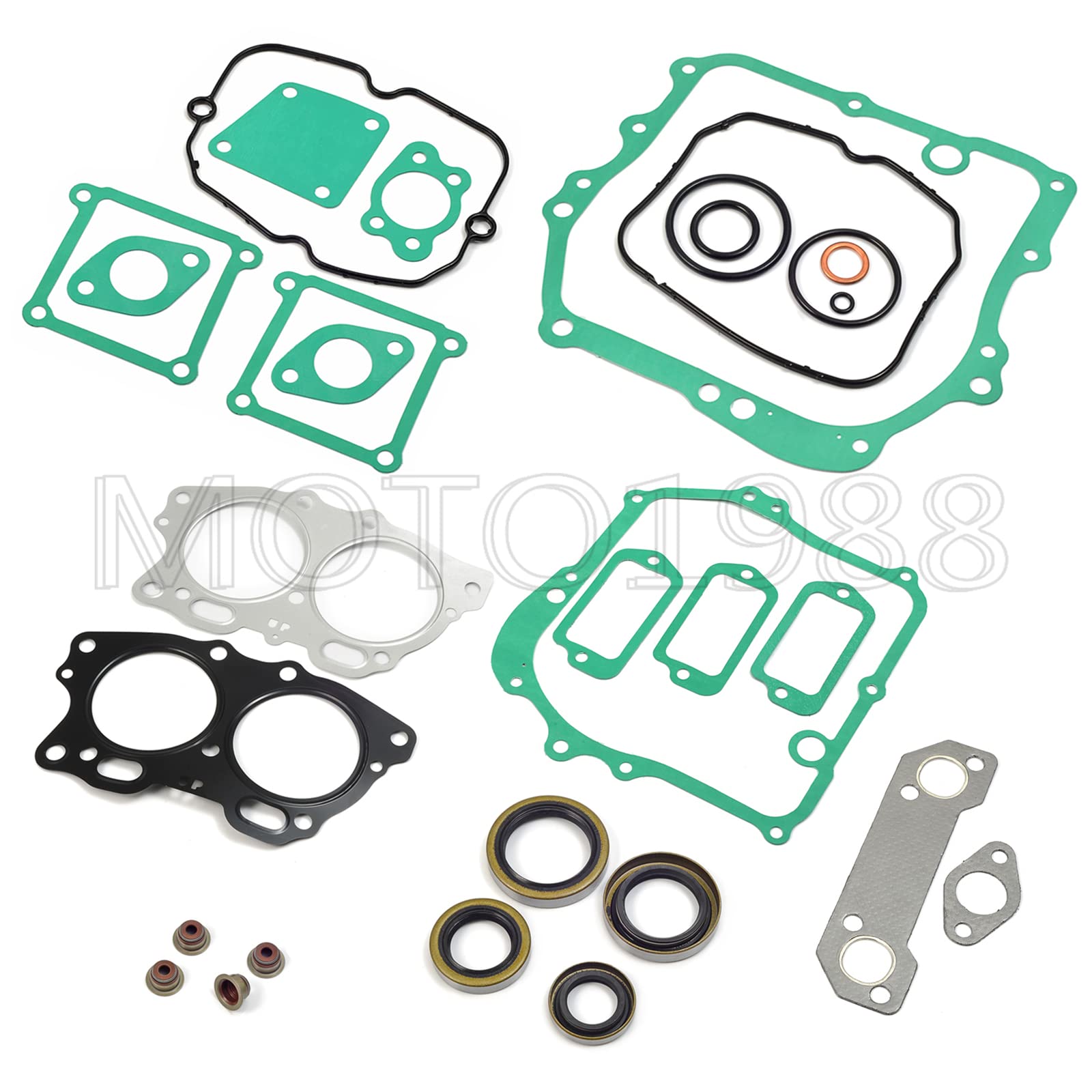 Gasket Seal Rebuild Kit For Ezgo 295Cc 350Cc 4 Cycle Gas Golf Cart 1991-2008 Fuji Robin Engine Pre Mci Inc Mci Breather Gasket