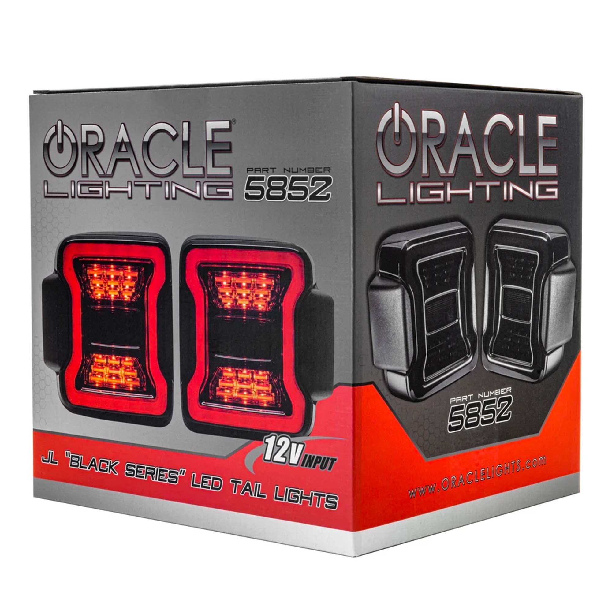 Oracle Jeep Wrangler Jl “Black Series” Led Tail Lights 5852-504