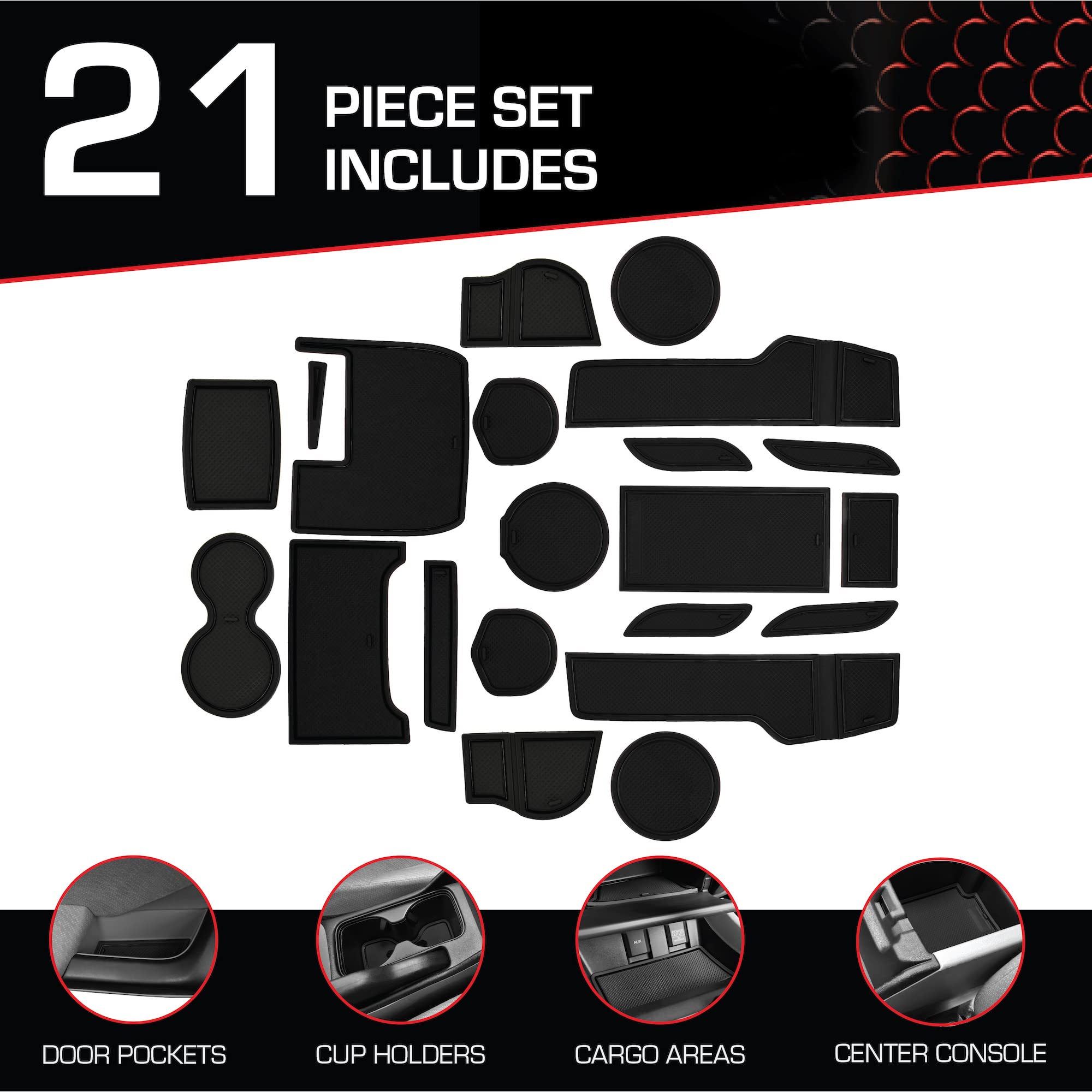 Civic [Sedan Only] 2016-2021 / Solid Black