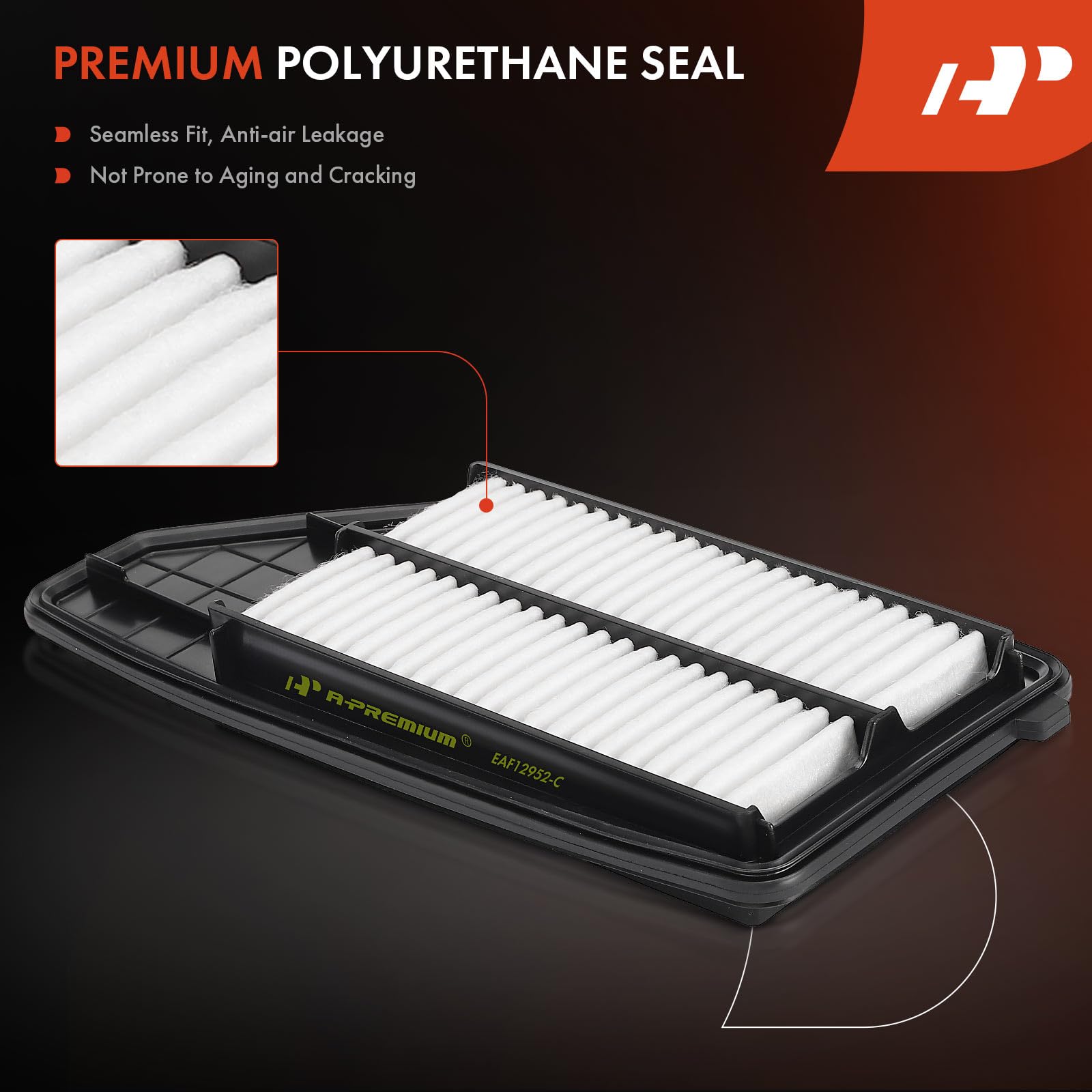 Honda Genuine 17220-5A2-A00 Air Cleaner Element Assembly