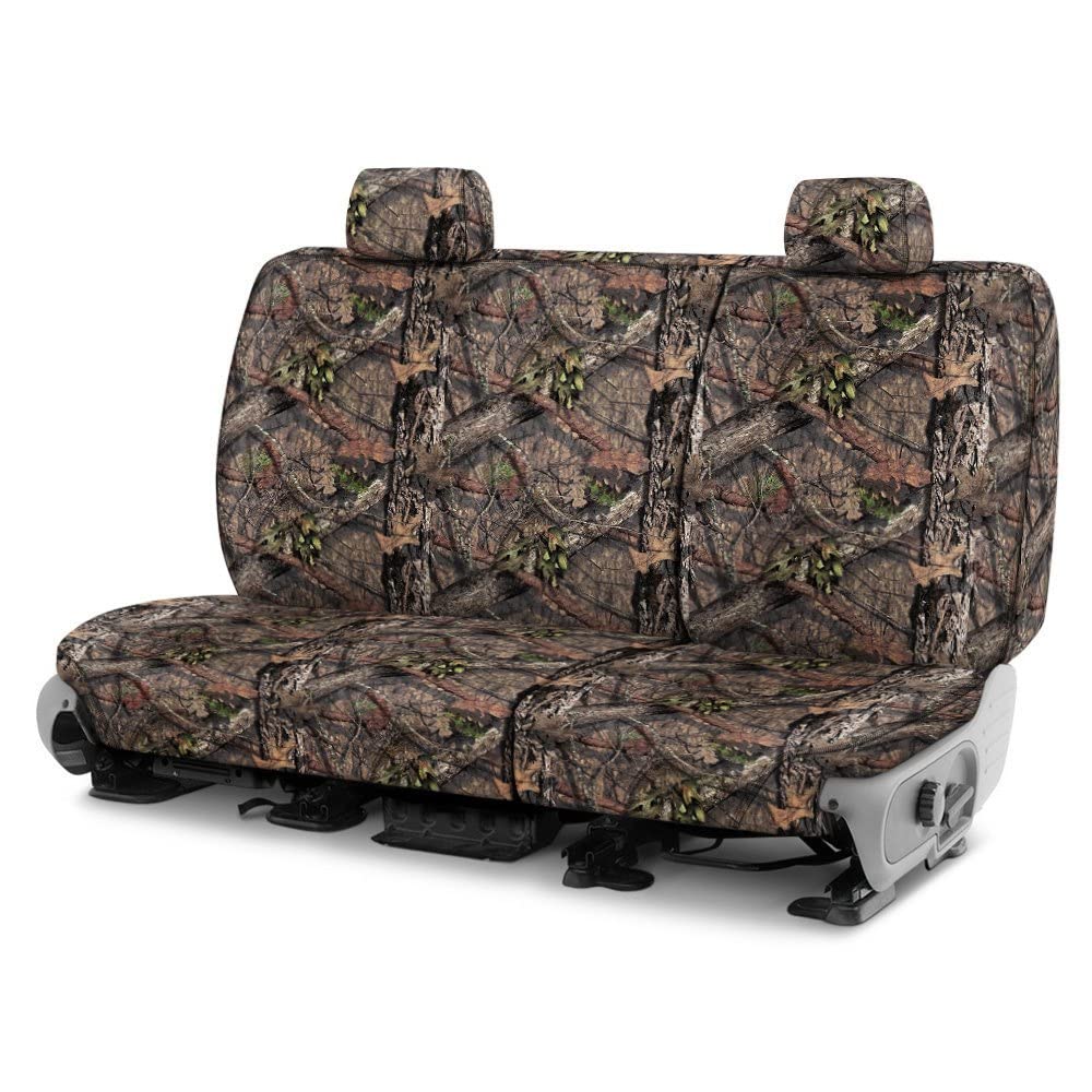 Covercraft Ssc8375Camb Carhartt Mossy Oak Camo Seatsaver Second Row Custom Fit Seat Cover For Select Chevrolet/Gmc Models - Duck