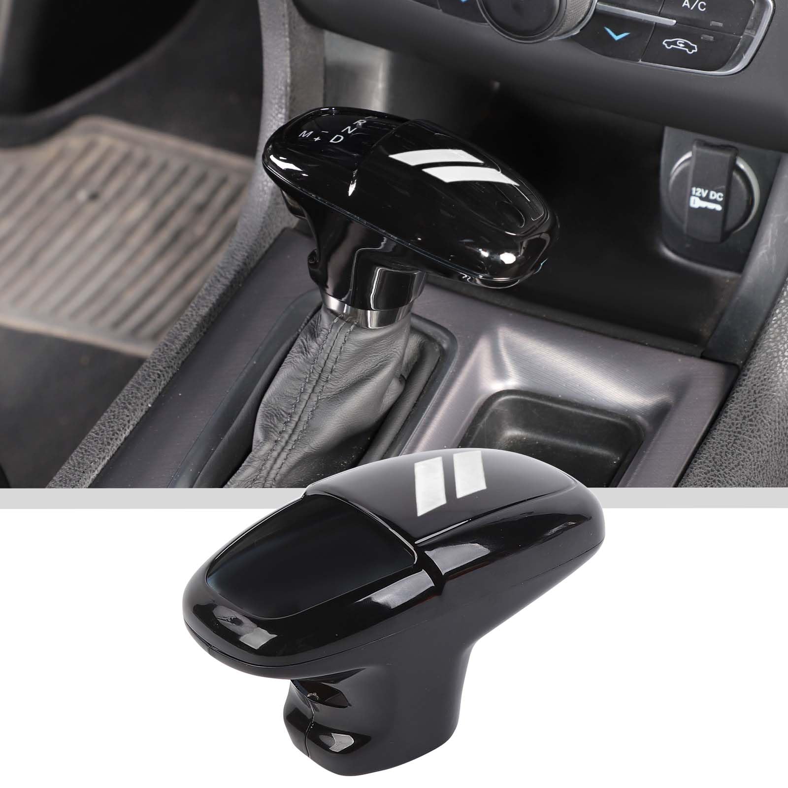 JWWY Gear Shift Shifter Knobs Gear Selector Gear Lever Gearstick Knob Cover Trim for 2015-2024+ Dodge Challenger Charger 2018-20