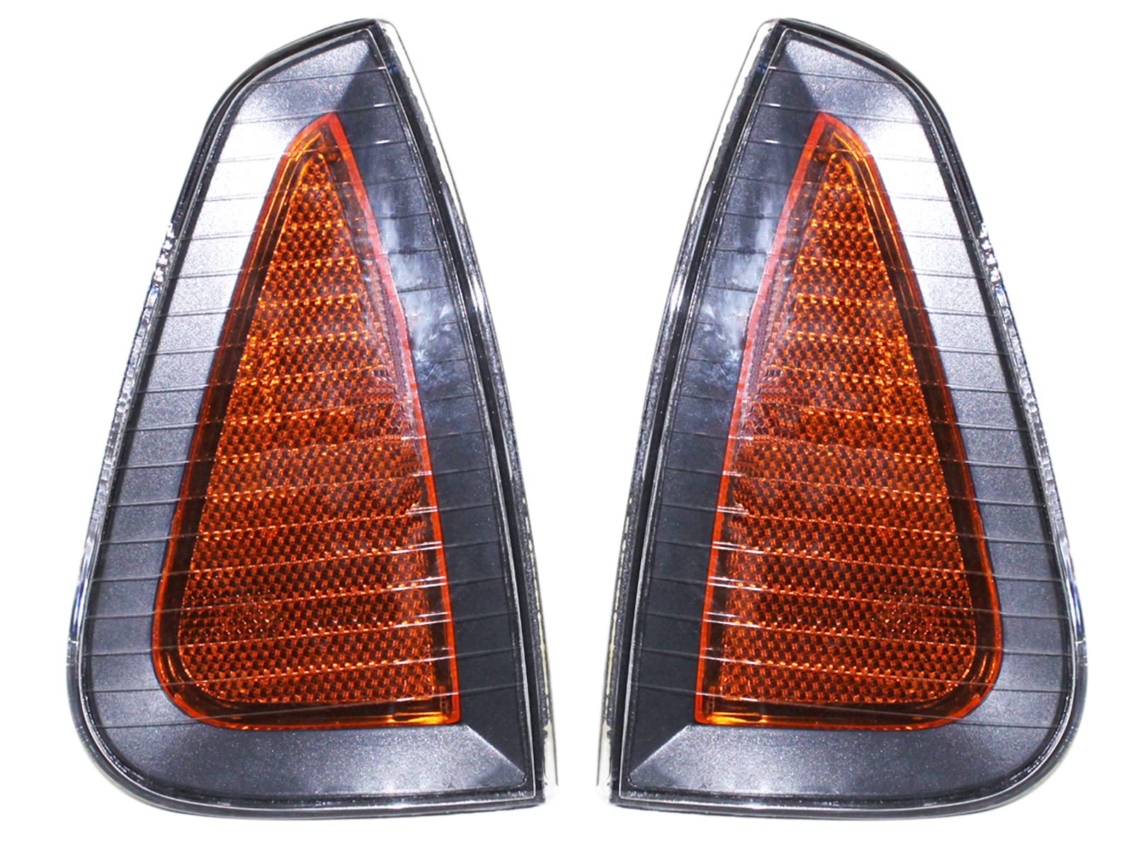 Auto Parts Avenue APA Replacement Corner Side Marker Parking Light 2006 2007 2008 2009 2010 Charger Pair Set CH2551126 CH2550124
