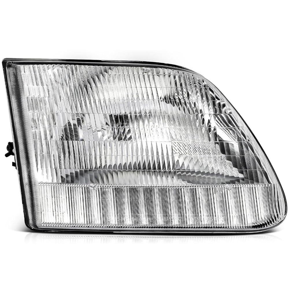 EPIC LIGHTING OE Spec-B Halogen Replacement Headlight Compatible with FORD 97-02 EXPEDITION 97-03 F-150 97-99 F-250 - Right Pass