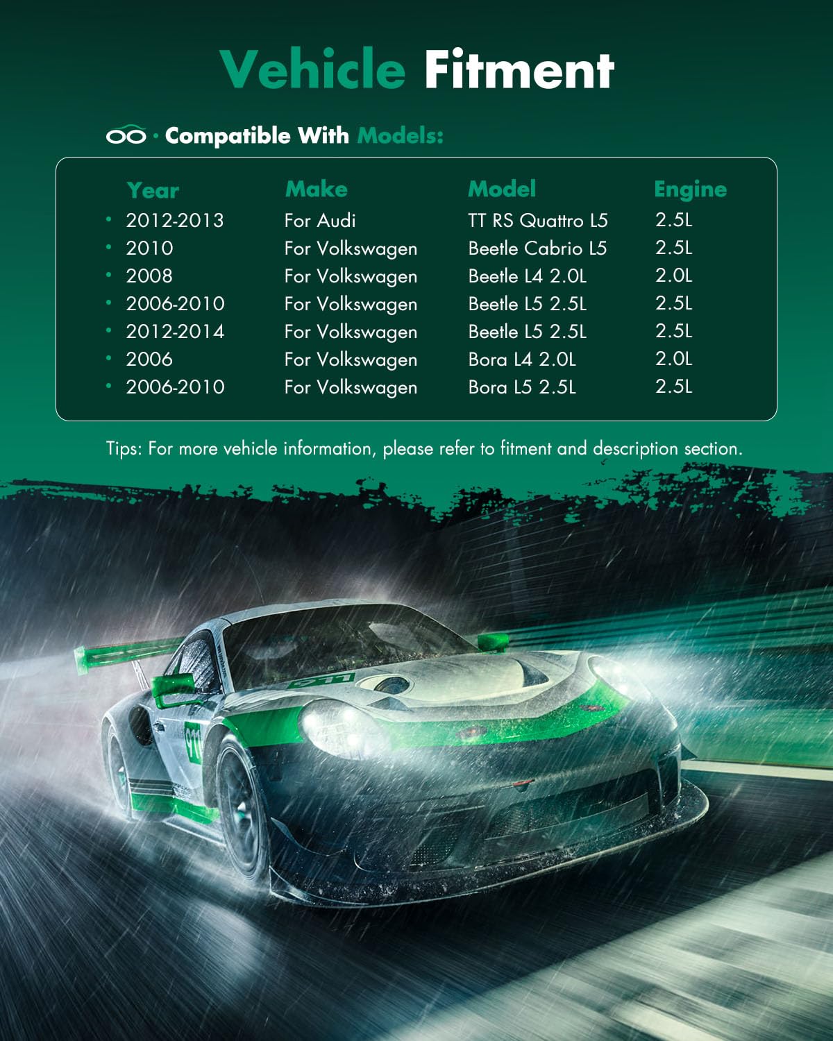 SCITOO AC Compressor with Clutch for Audi TT RS Quattro for Volkswagen for Beetle for Golf for Jetta for Passat 1.9L 2.0L for R3