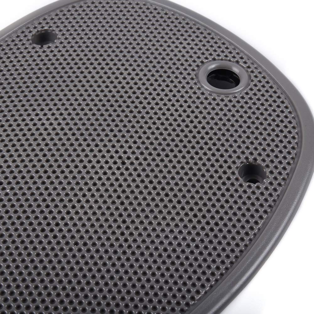 Pit66 Front Speaker Grill Cover Compatible With 98-05 Chevy Blazer/98-05 Gmc Jimmy Gray Grille 15046446
