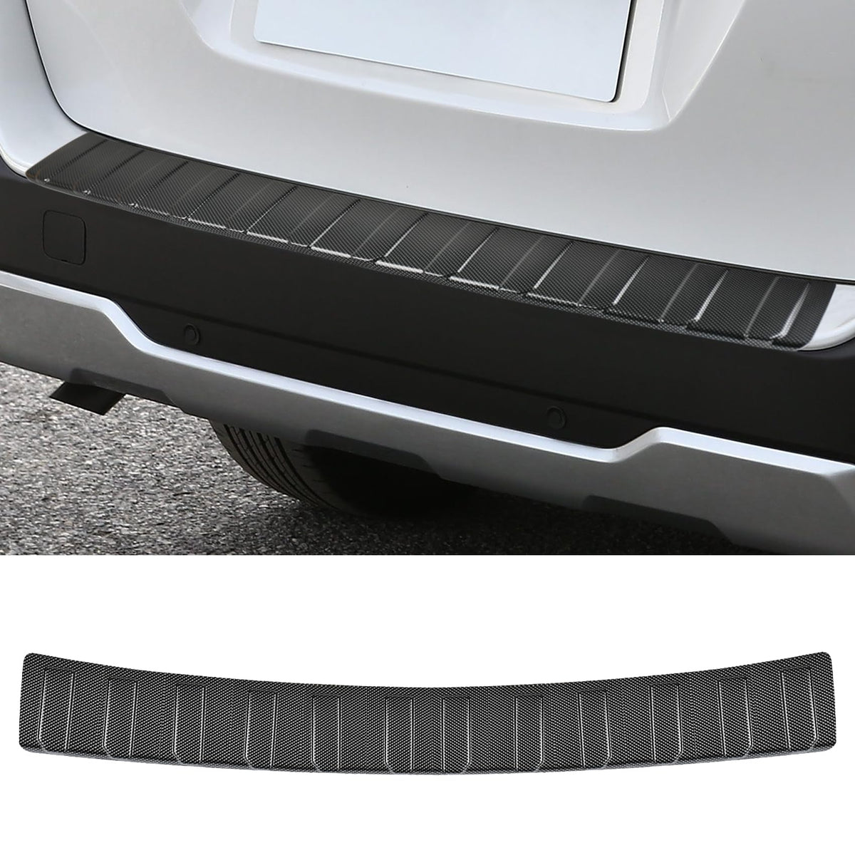 Car Rear Bumper Protector fit for Subaru 2021-2025 Outback Accessories Car Rear Bumper Protector Guard Anti-Scratch Trunk Door S