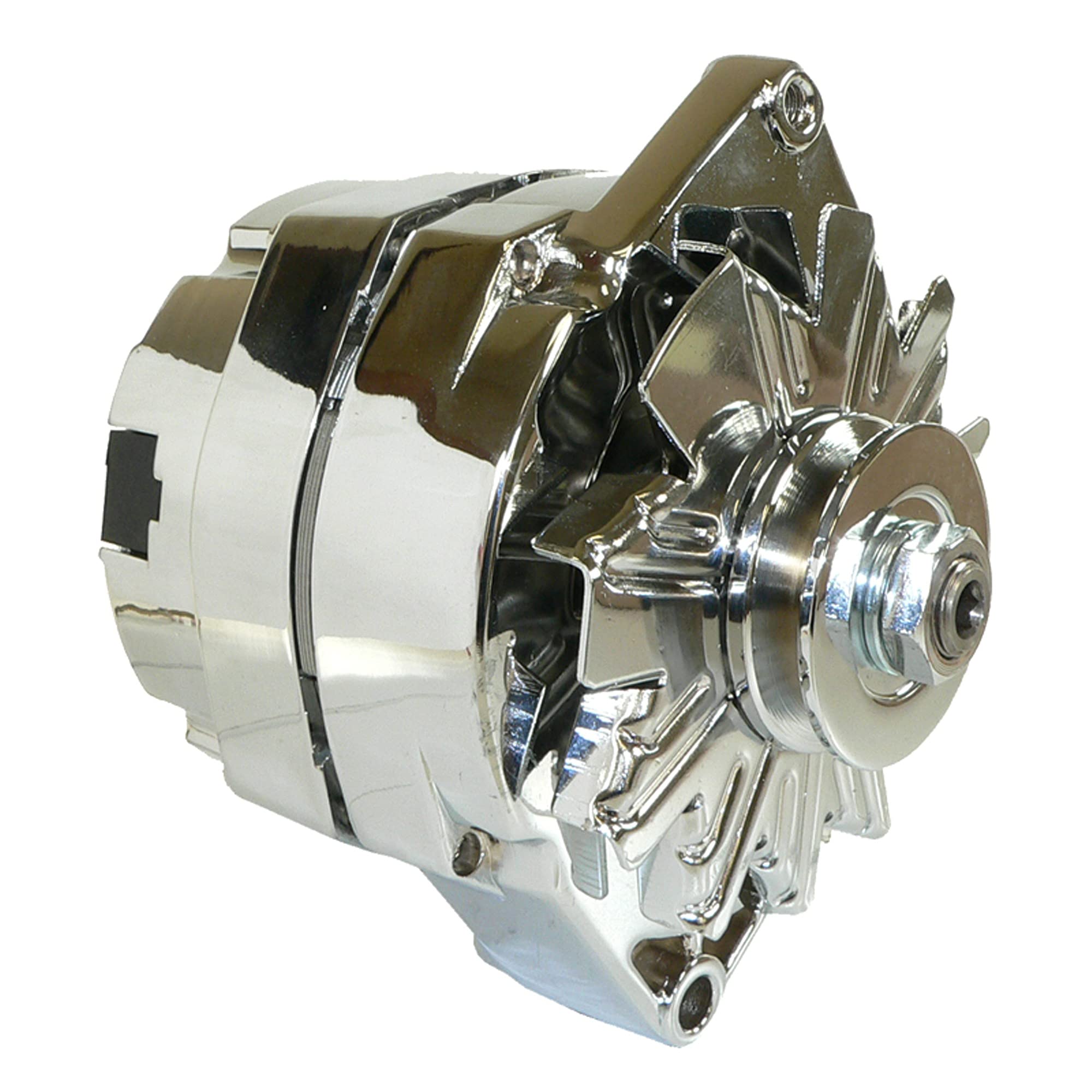 New Db Electrical Chrome 10Si Self Exciting Alternator Compatible With 1983 Buick Regal, Lesabre, Chevy Suburban C10 & C20, Wai 