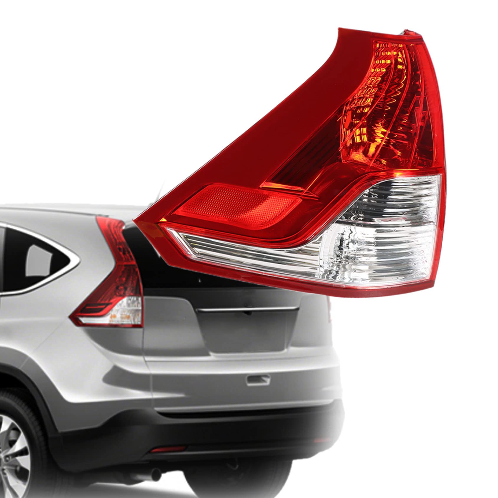 Antuko Rear Left Tail Light Assembly Replacement For 2012-2014 Crv Cr-V Ho2800183 Driver Side