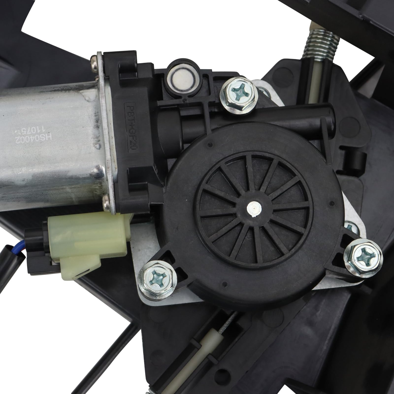 Trq Front Left Power Window Regulator & Motor Assembly Drivers Side Compatible With 2003-2006 Ford Expedition