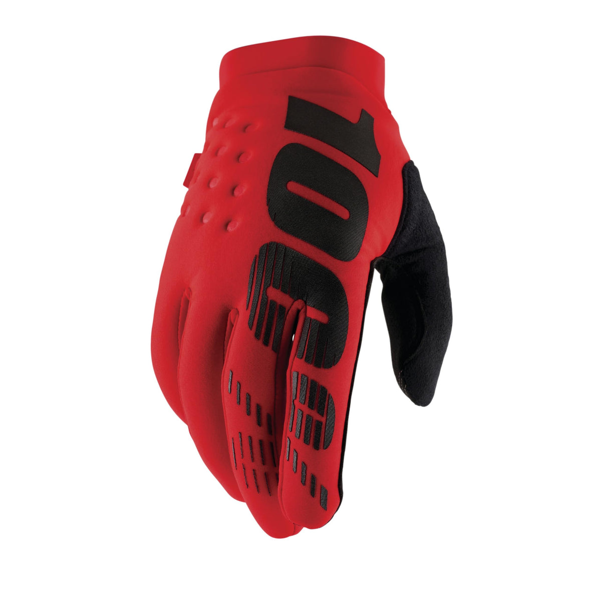 100% BRISKER Gloves Red - XL