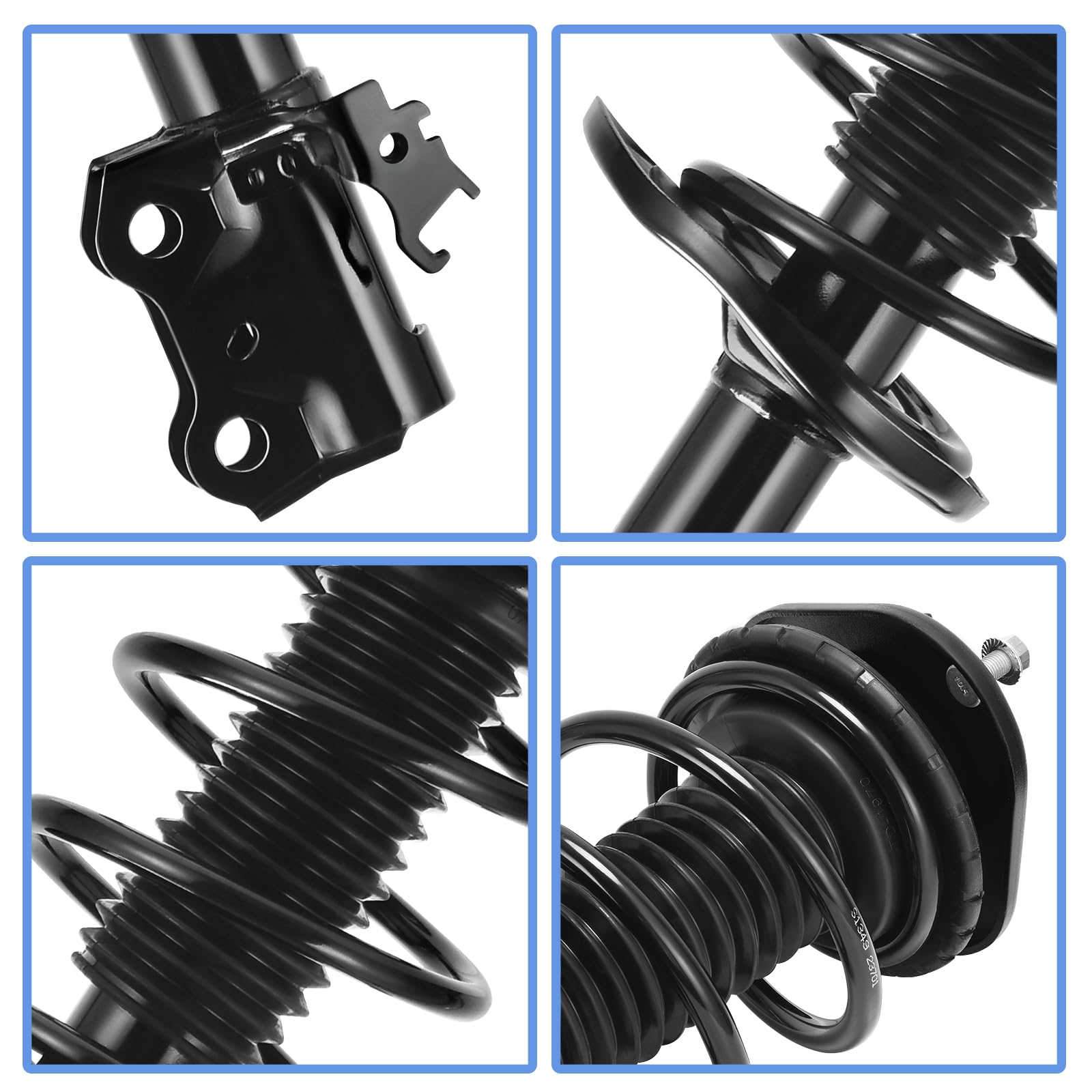 Yitamotor Front Complete Strut Quick Struts Assembly Compatible With 2008-2015 Scion Xb