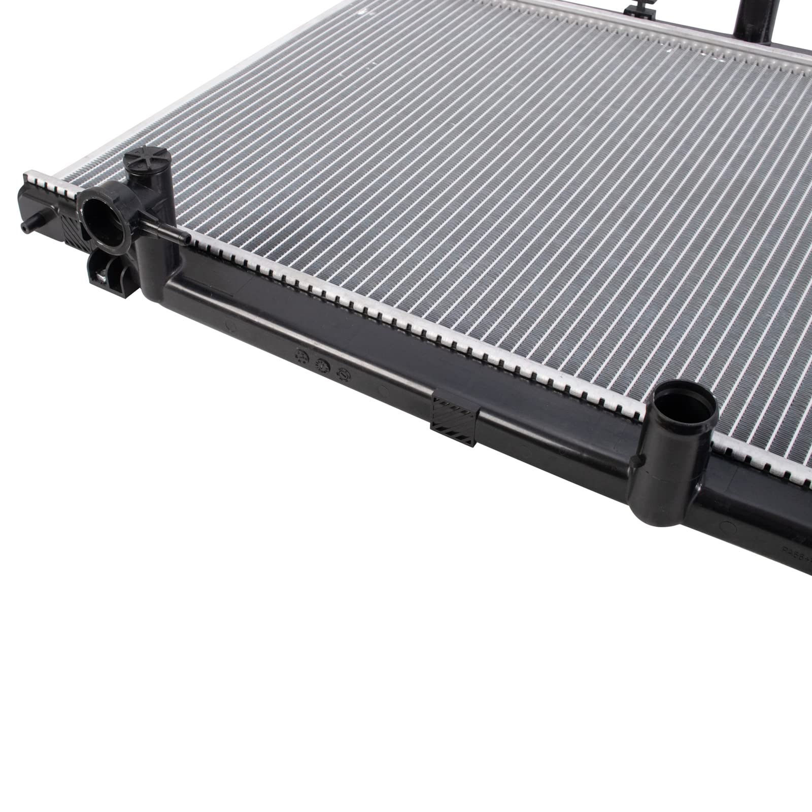 Trq Radiator Assembly Aluminum Core Compatible With 16-22 Mazda Cx-9 Cu13622 Ma3010245