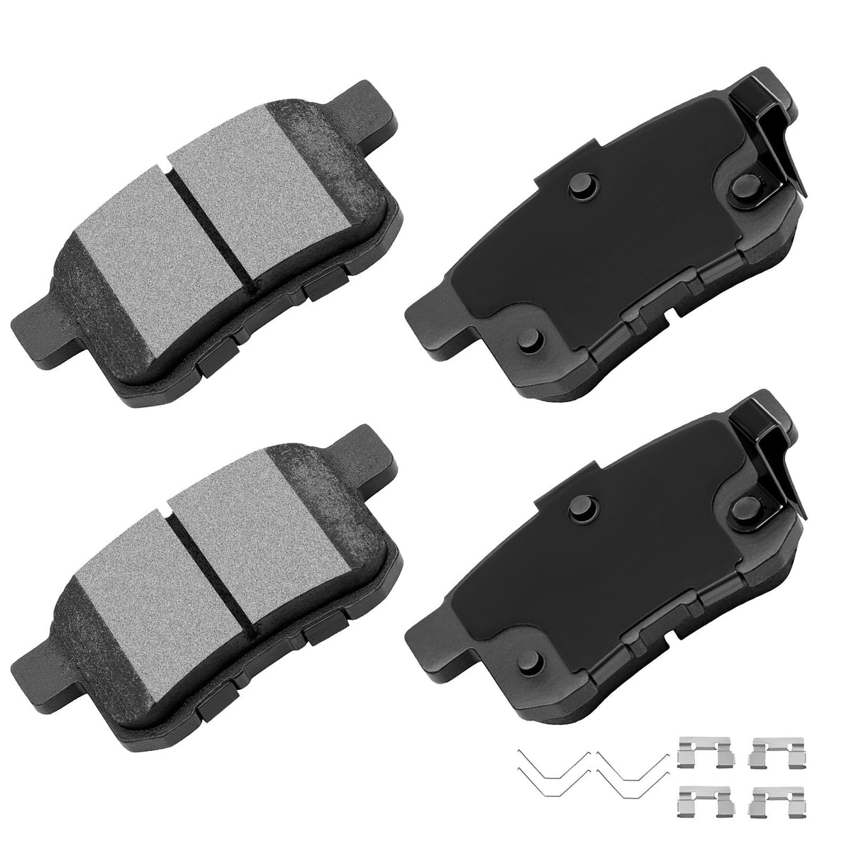 Cciyu D1336 Rear Ceramic Disc Brake Pads Kit For Acura Tsx 2009-2014,For Honda For Accord 2008-2017 4Pcs