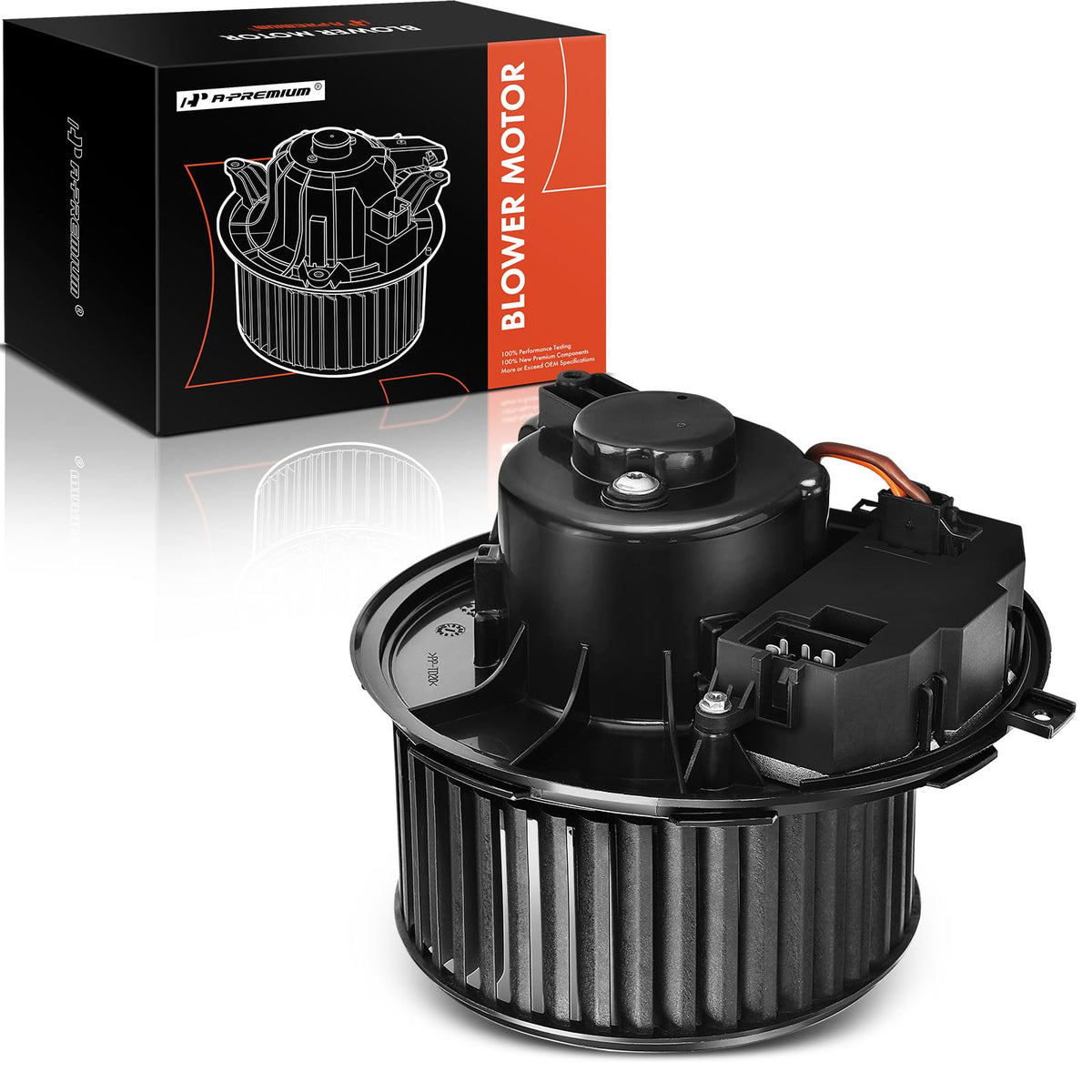 A-Premium HVAC Heater Blower Motor Assembly Compatible with Audi & Volkswagen Vehicles - A3, A3 Quattro, Q3, Q3 Quattro, Jetta, 