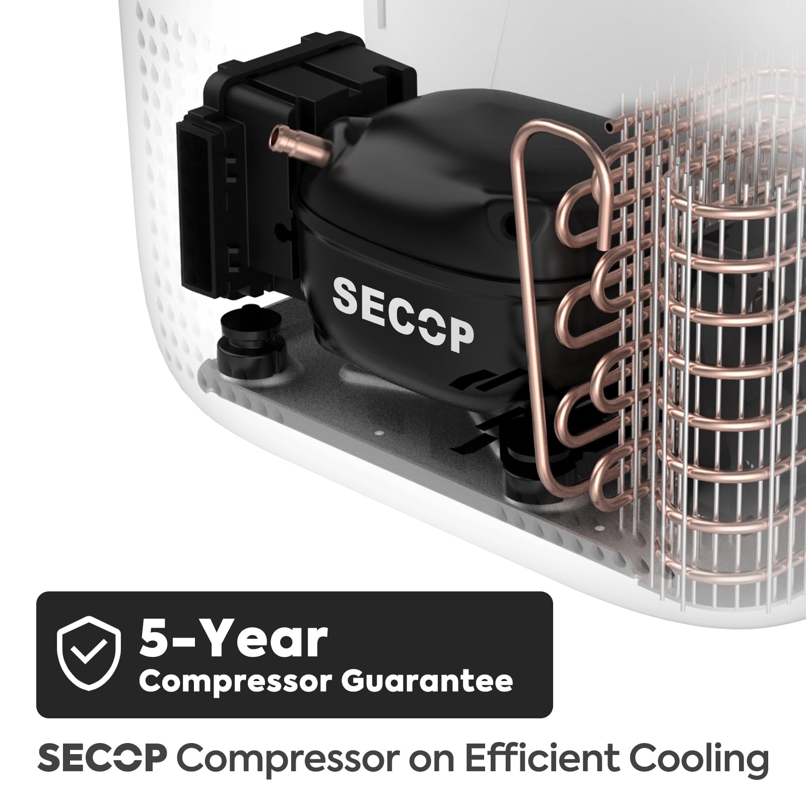 Iceco Go20 Dual Zone 12 Volt Refrigerator, 12V Car Refrigerator With Secop Compressor, Separate Control, Dc & Ac, 0? - 50?, Port