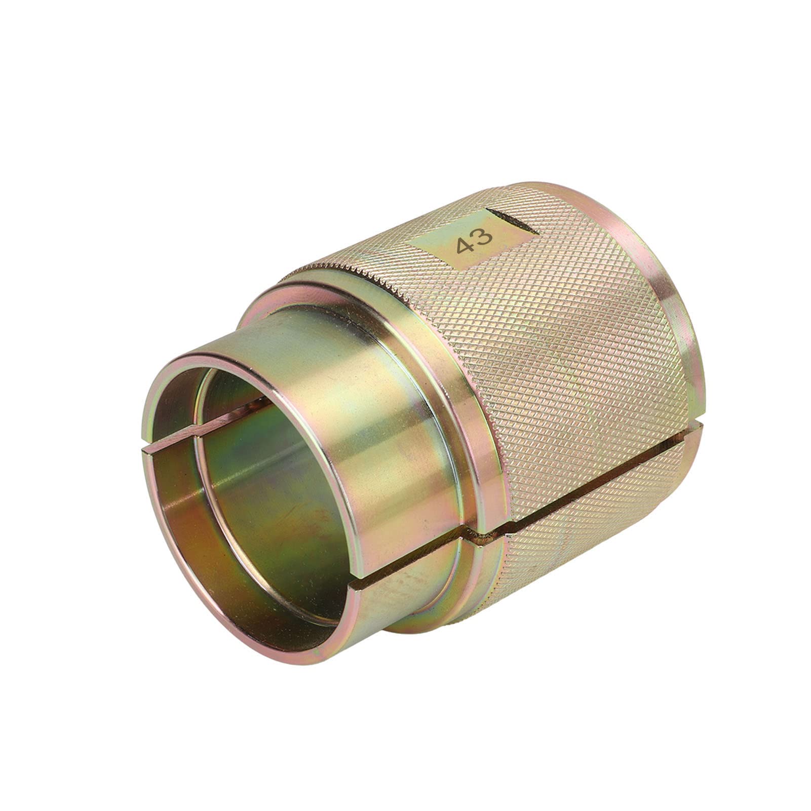 Evgatsauto Fork Seal Driver, Motorcycle Fork Seal Driver Tool Split Design Carbon Steel For Traditional Inverted Front Forks(43M