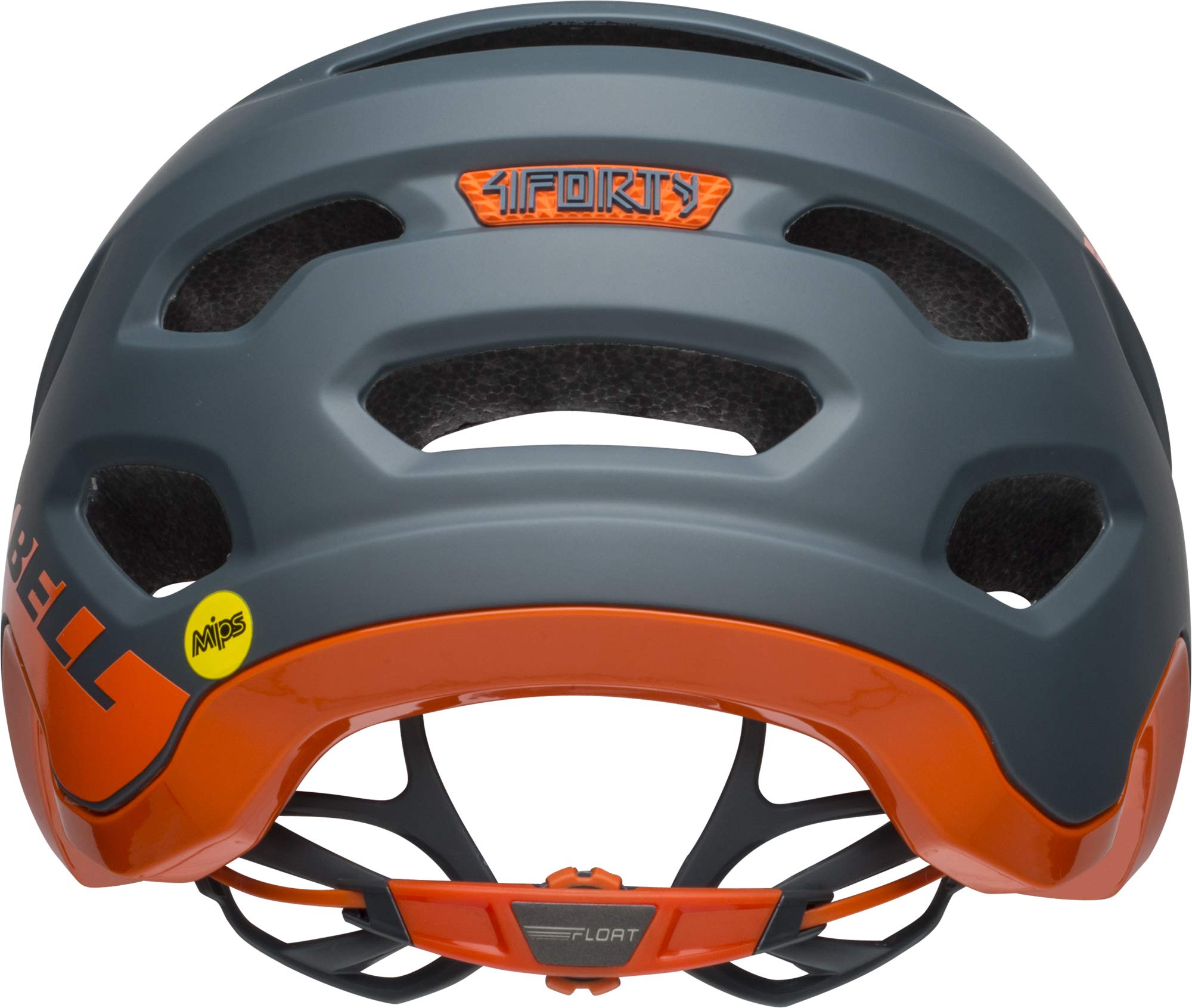 Bell 4Forty Mips Adult Mountain Bike Helmet - Matte/Gloss Slate/Orange (2023), Large (58-62 Cm)