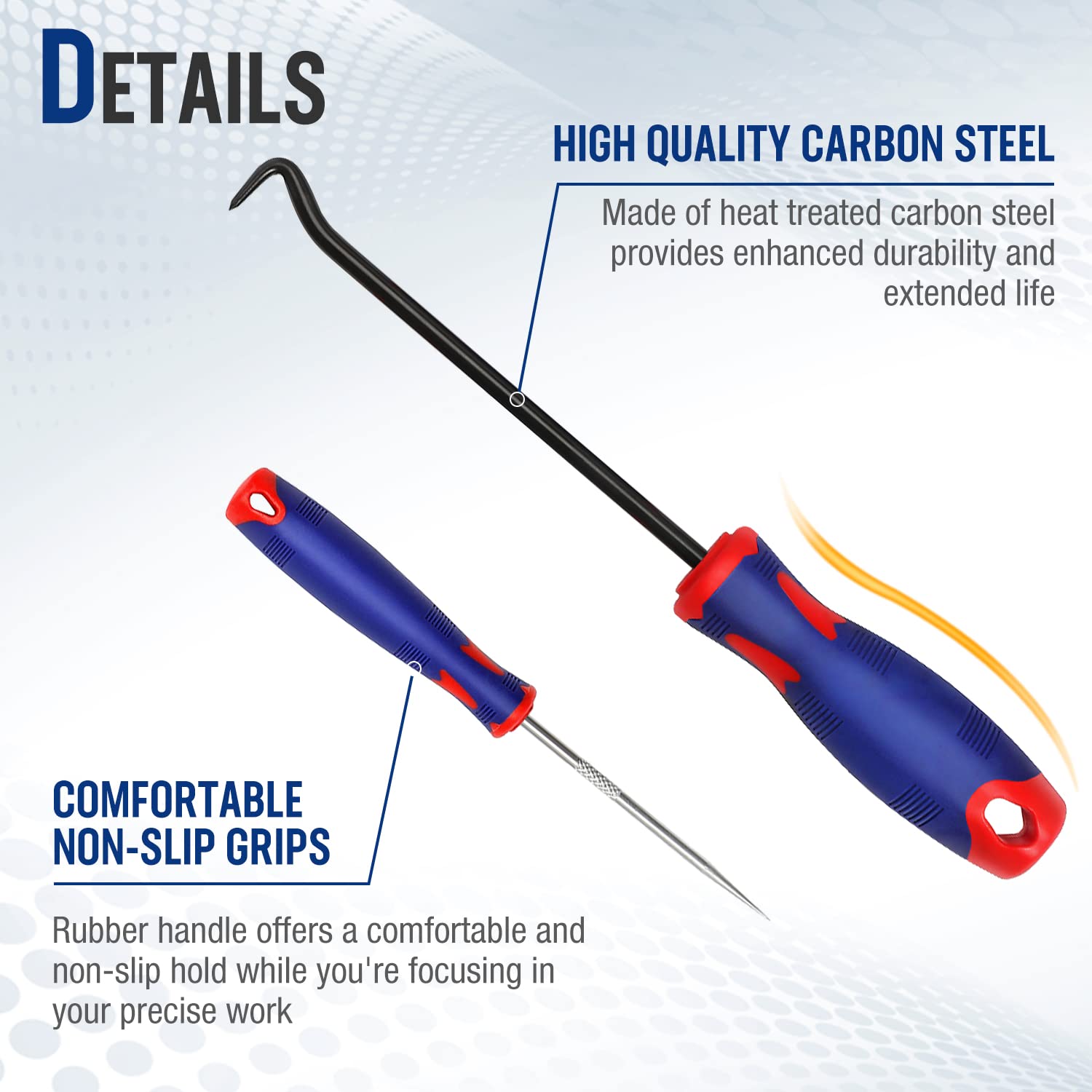 Workpro 9Pcs Precision Pick & Hook Set With Scraper, Automotive & Electronic Hand Tools, W000846A