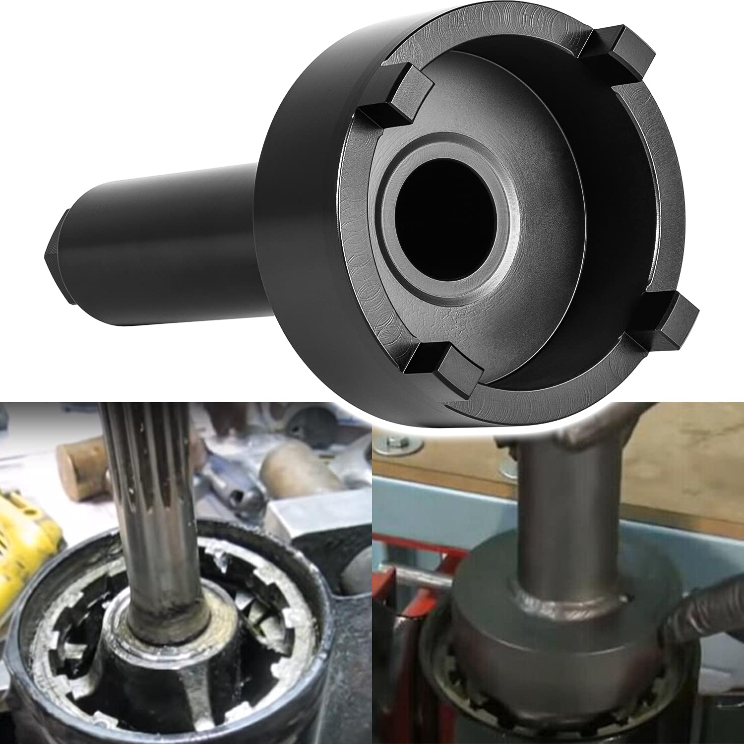 Bearing Carrier Retainer Nut Wrench Tool Fit For Mercruiser Alpha One, Generation Ii, Bravo One Replaces 91-61069