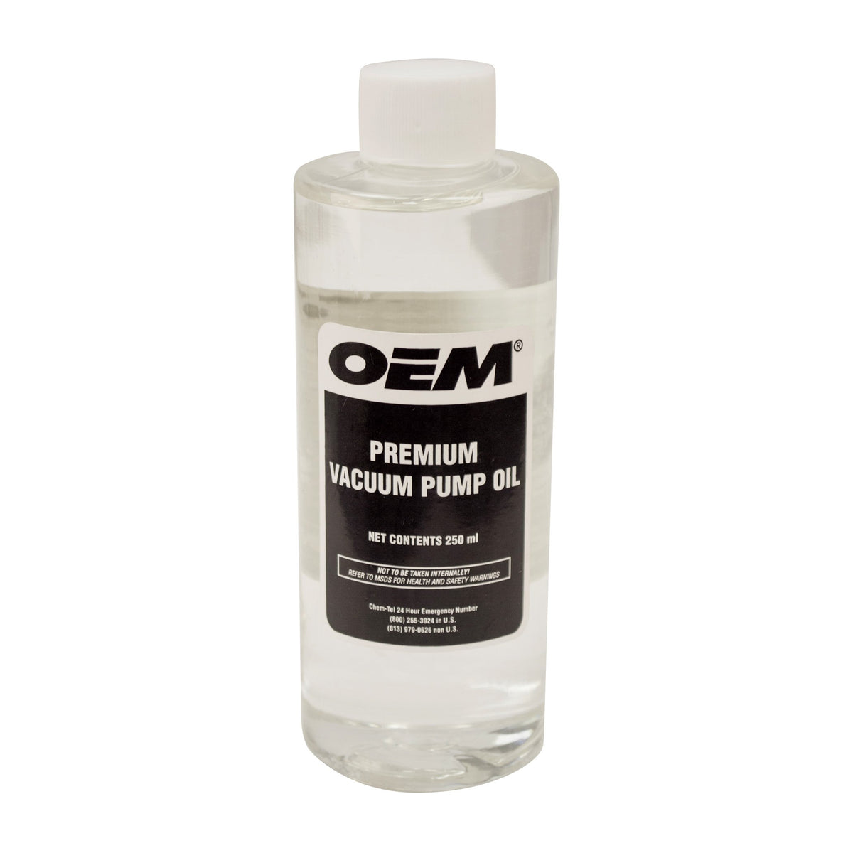 Oemtools 24399 Vacuum Pump Oil, 8 Oz, Hydrotreated, 8Oz Vacuum Oil Change Tool Accessory, Widely Compatible For Fluid Pump, Auto