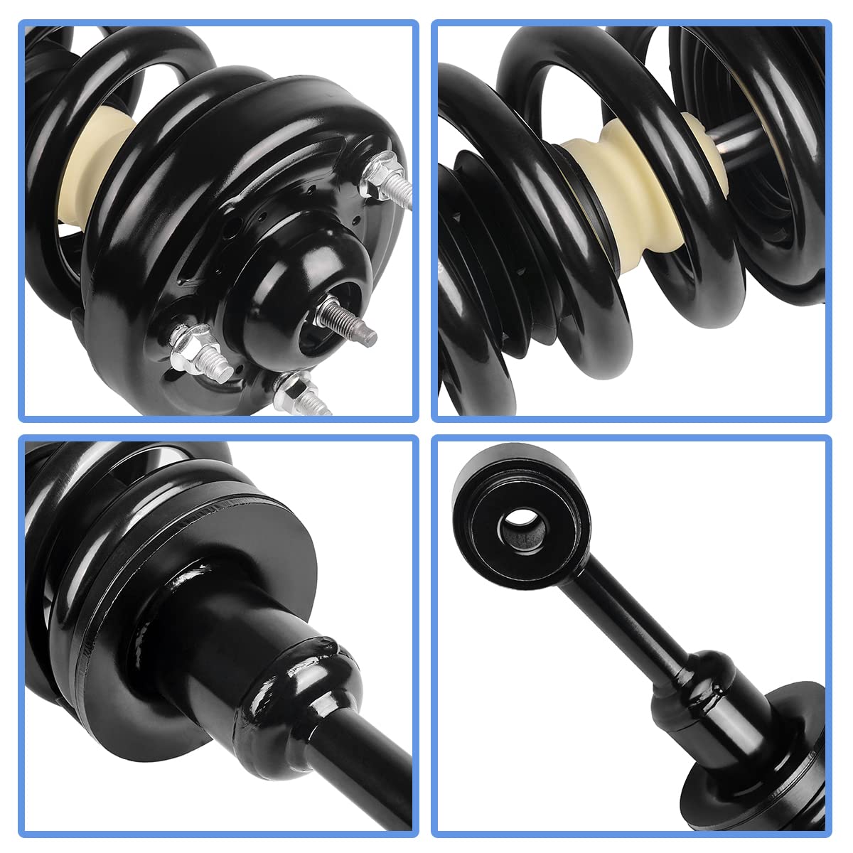 Yitamotor Front Complete Struts Shocks Suspension Compatible With 2004-2008 Ford F150 4Wd, 2006-2008 Lincoln Mark Lt 4Wd